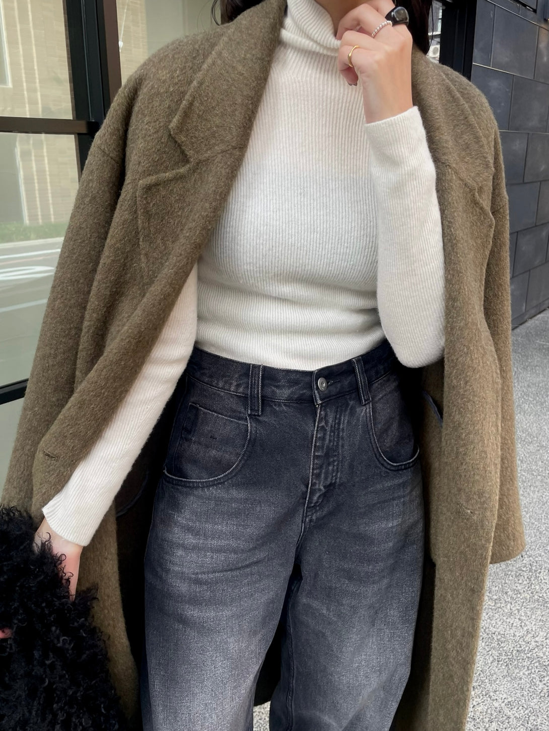 model 160cm / size free