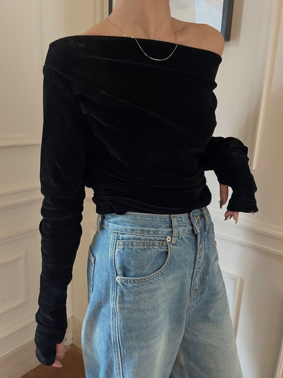 model 155cm / size free