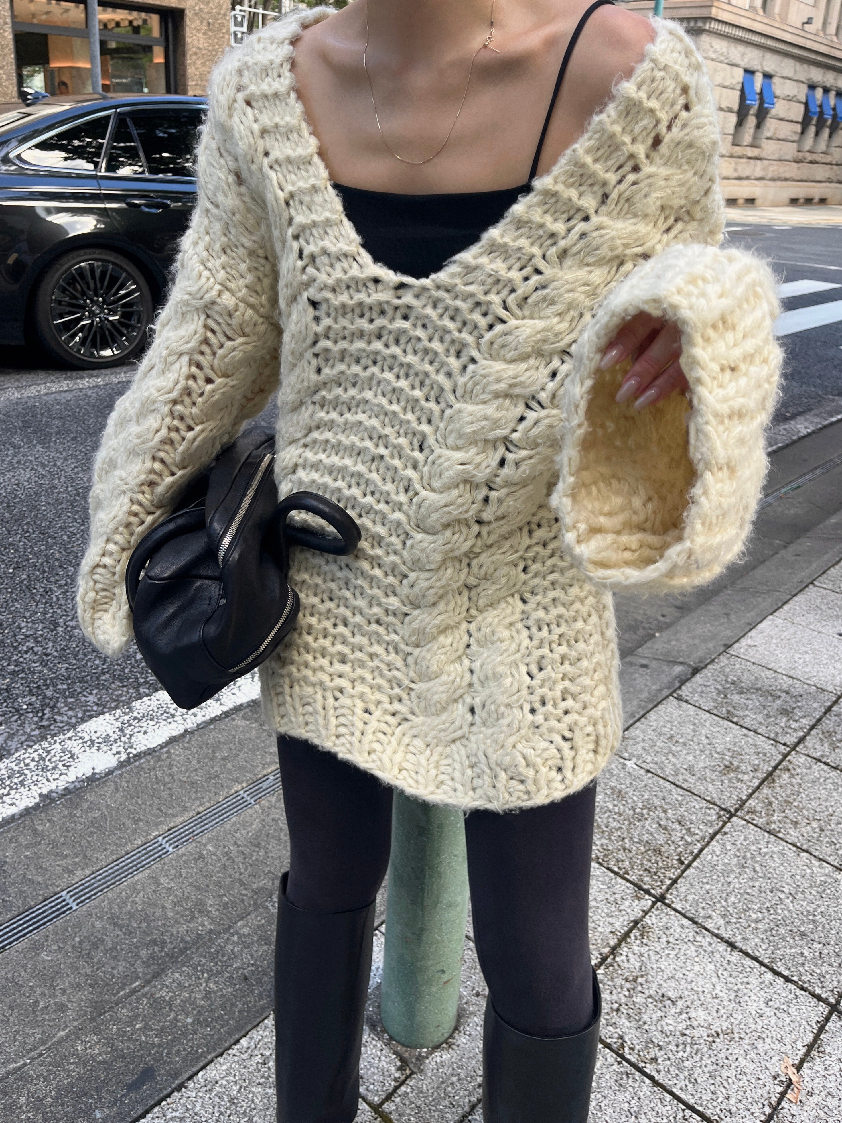 HAND CABLE KNIT | efu(エフ)official通販サイト – efu official