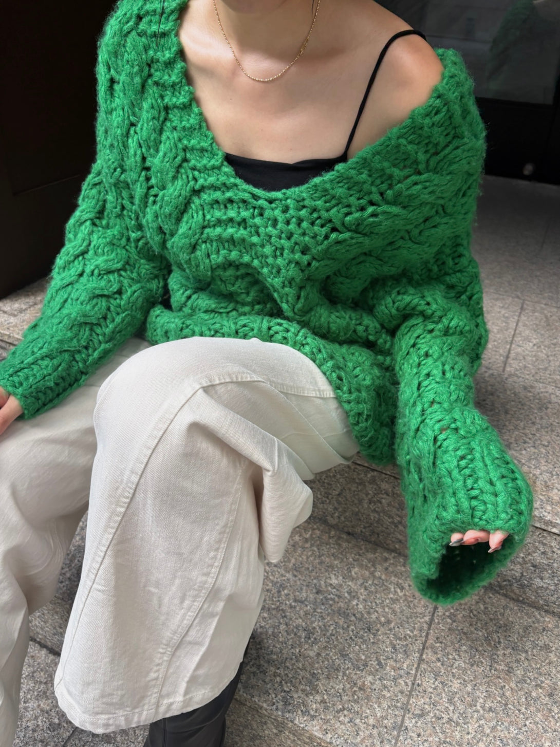 model 160cm / size free