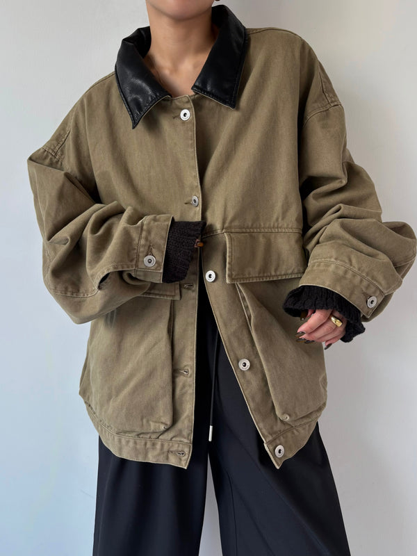 【PRE ORDER】BIG SILHOUETTE HUNTING JACKET (10月下旬〜11月上旬発送予定)