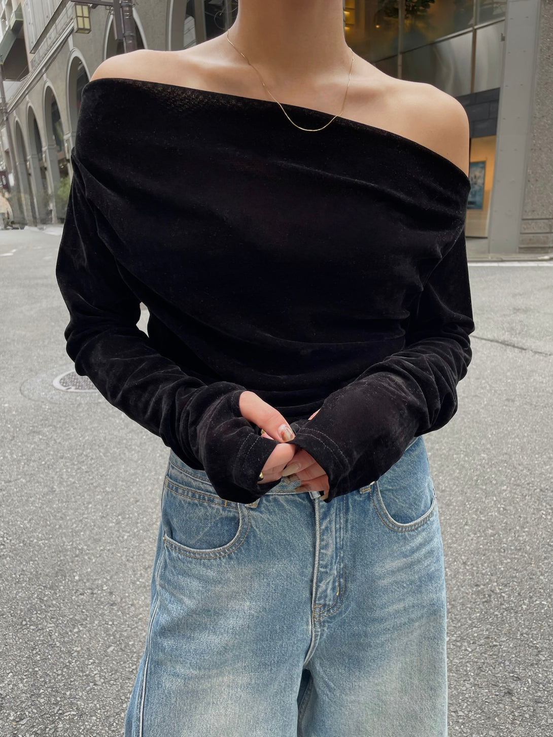 model 155cm / size free