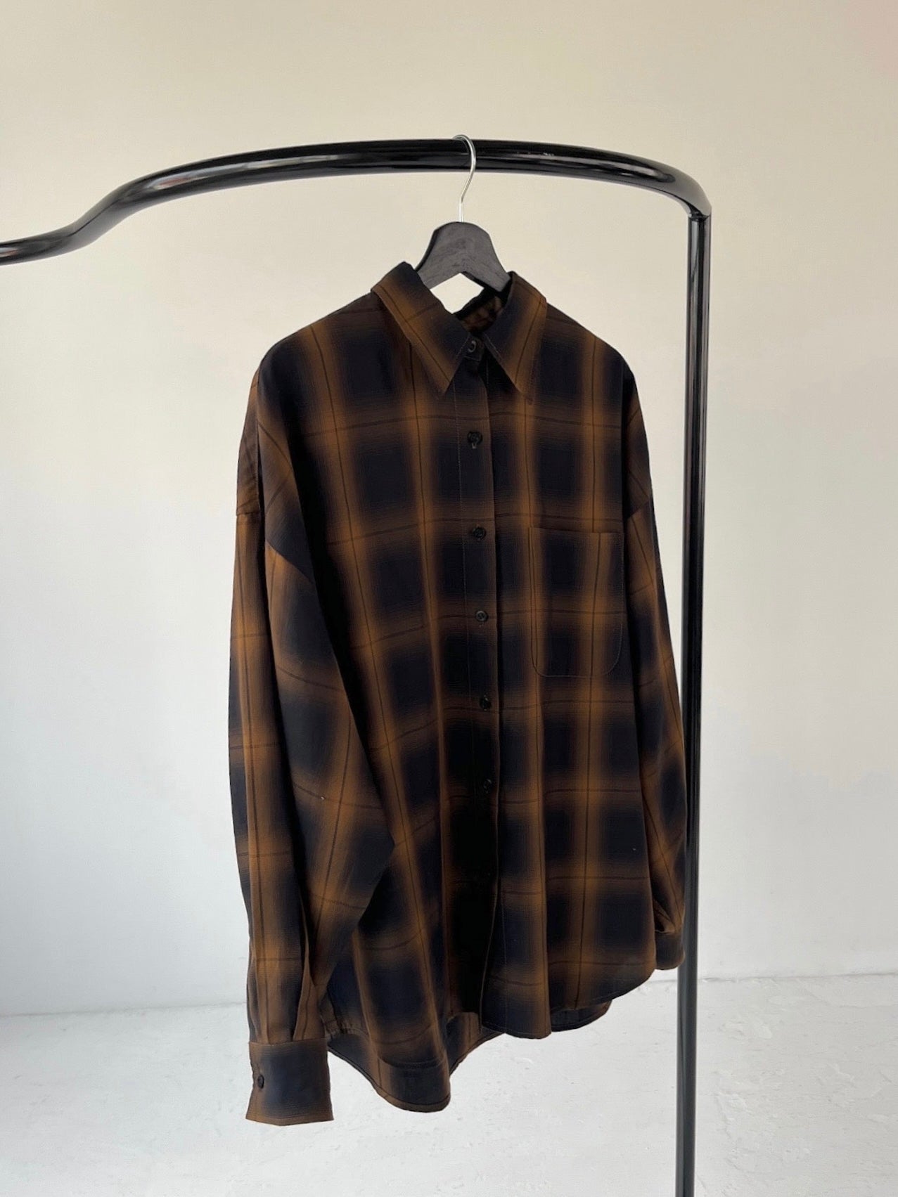 FADE CHECK OVER SHIRT | efu(エフ)official通販サイト – efu official