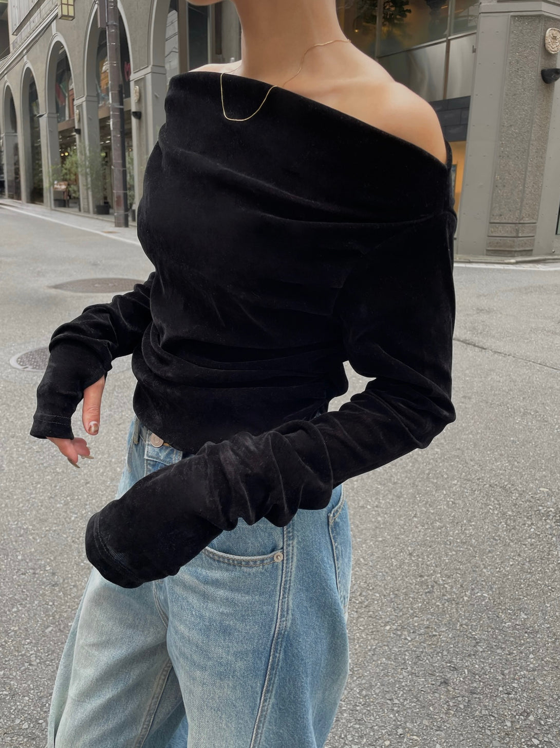 model 155cm / size free