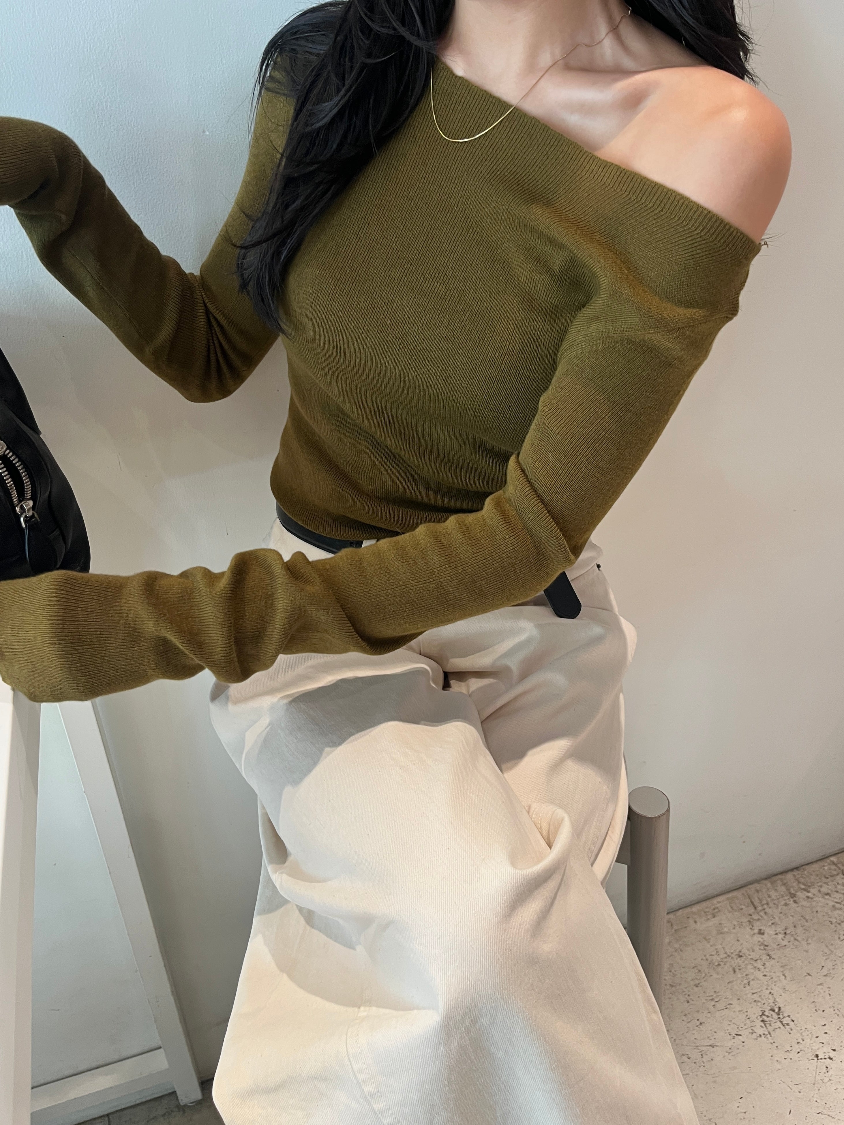 SHEER LONG SLEEVE KNIT | efu(エフ)official通販サイト – efu official