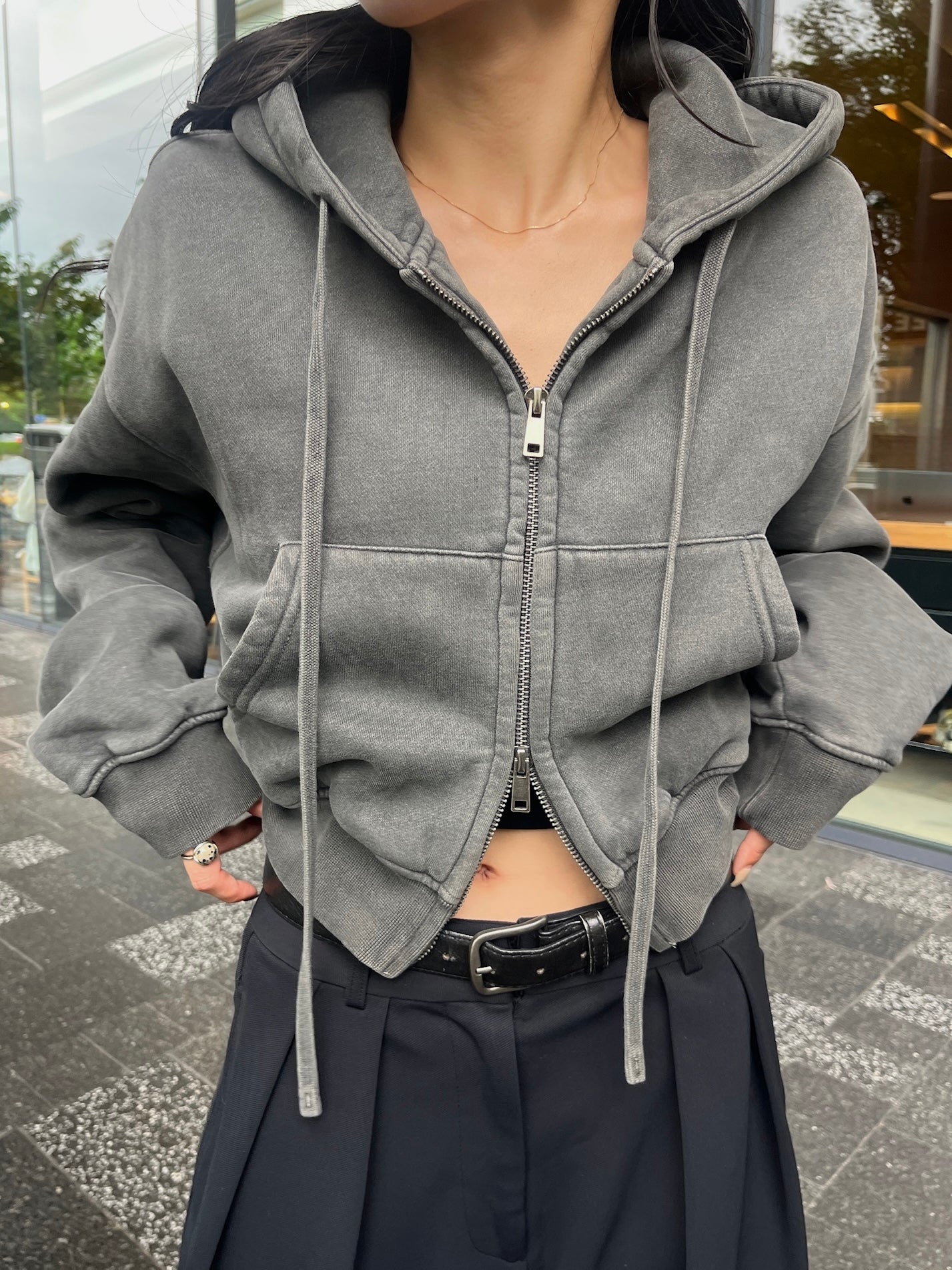 VINTAGE SHORT HOODIE | efu(エフ)official通販サイト – efu