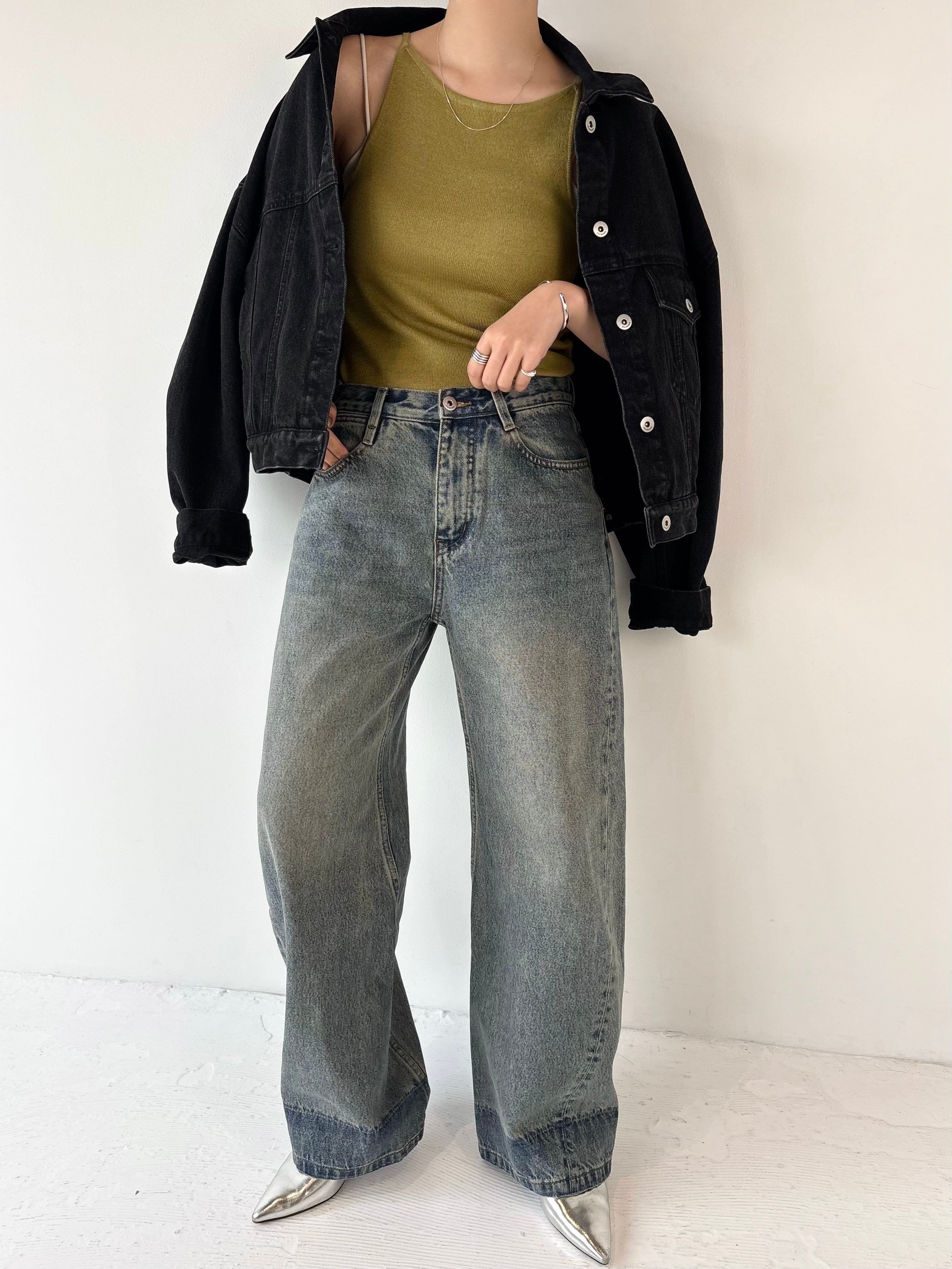 efu デニムジャケット VINTAGE WIDE DENIM JACKET | efu(エフ)official通販サイト – efu official