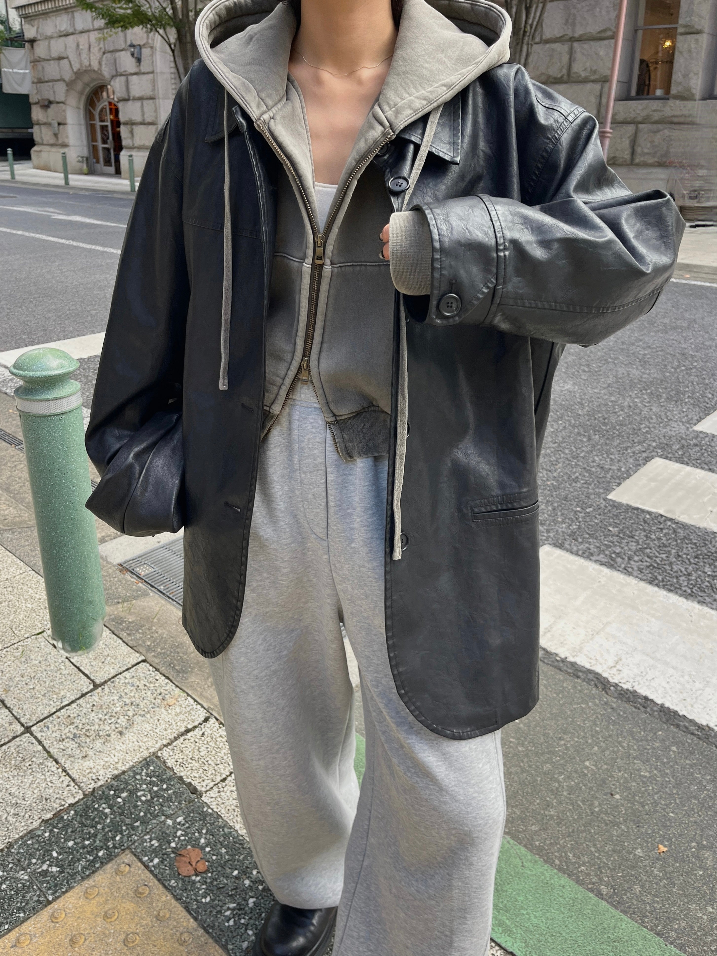 VINTAGE SHORT HOODIE | efu(エフ)official通販サイト – efu official