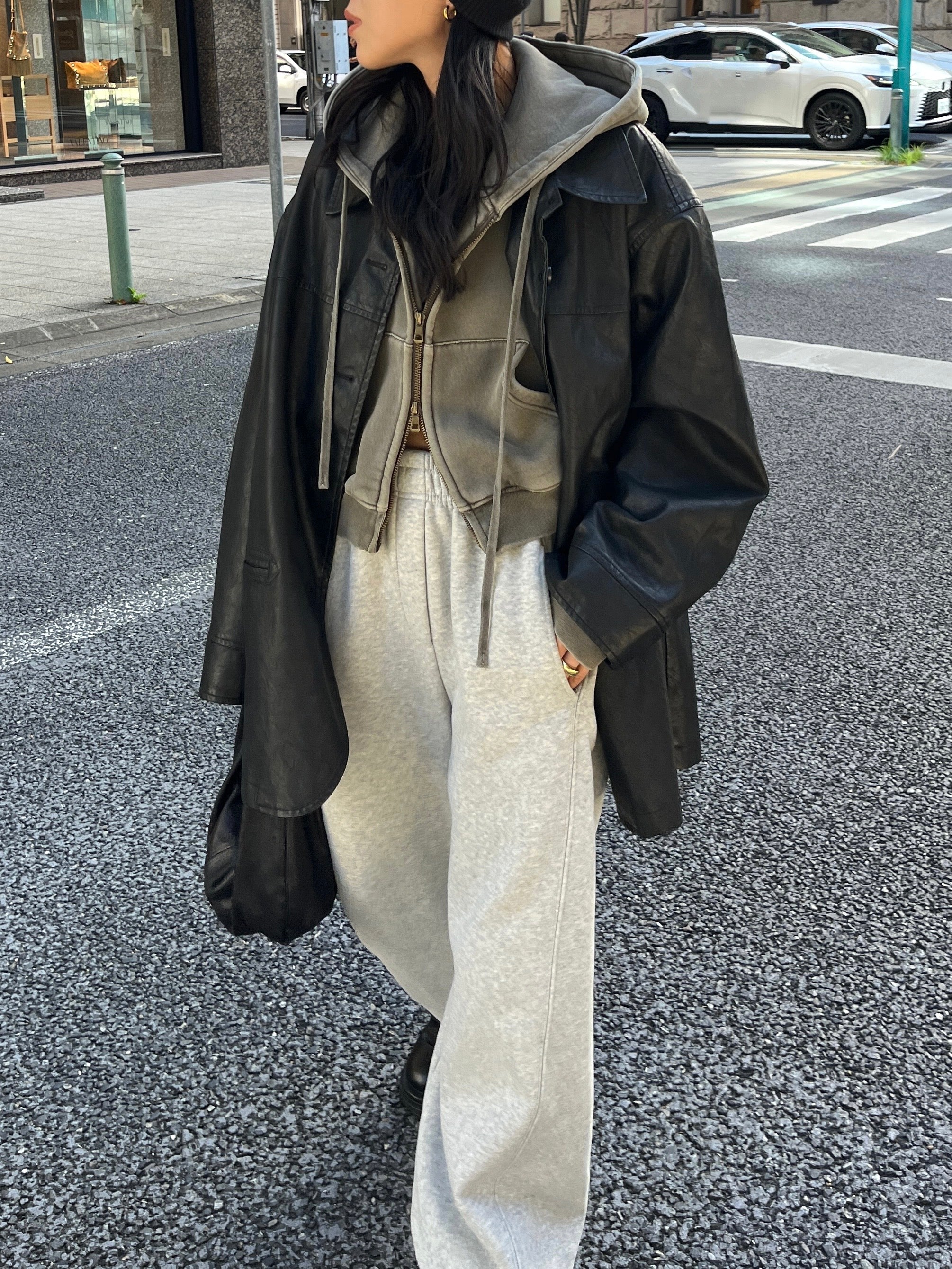 VINTAGE SHORT HOODIE | efu(エフ)official通販サイト – efu official