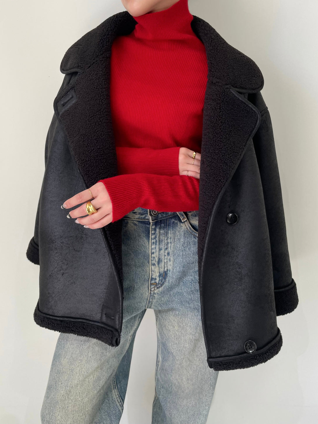 model 155cm / size free