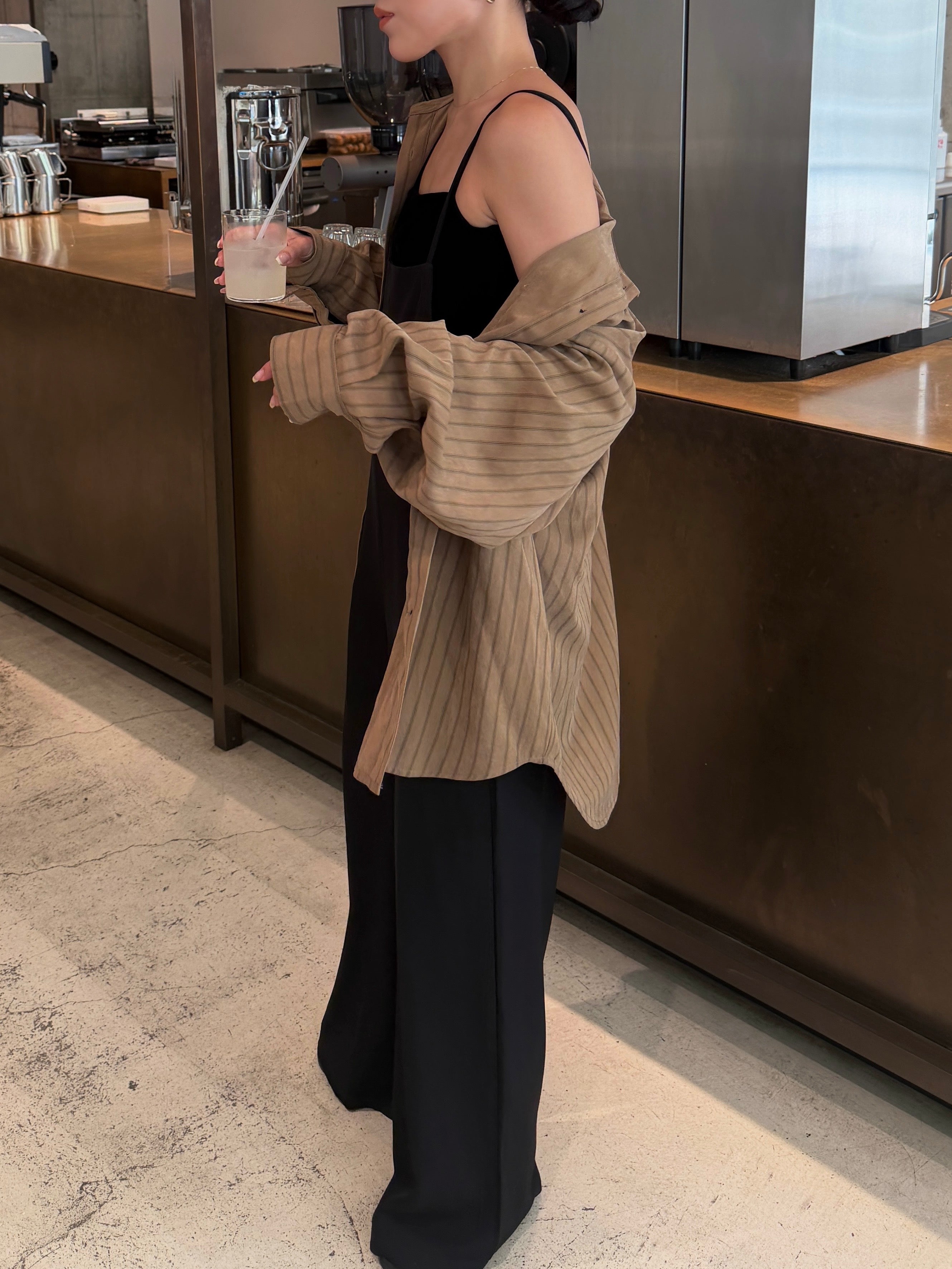 MINIMAL CAMISOLE SALOPETTE | efu(エフ)official通販サイト – efu