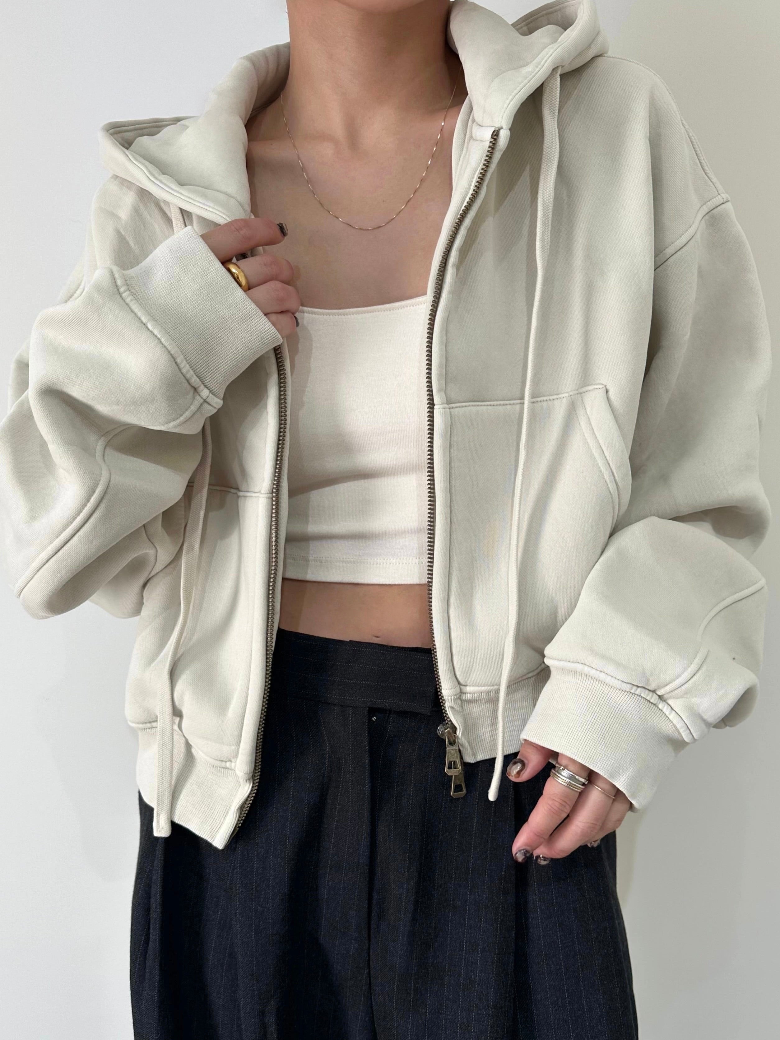 トップス efu VINTAGE SHORT HOODIE VINTAGE SHORT HOODIE | efu(エフ)official通販サイト – efu official