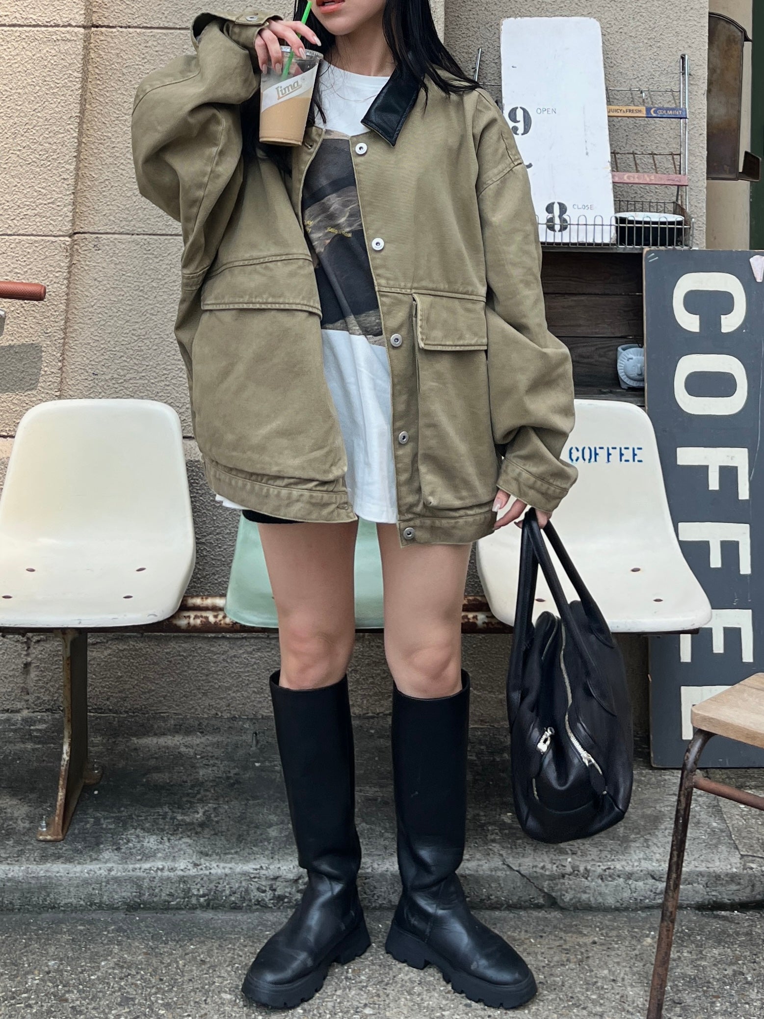 ジャケット・アウター s.mefu BIG SILHOUETTE HUNTING JACKE BIG SILHOUETTE HUNTING JACKET | efu(エフ)official通販サイト – efu