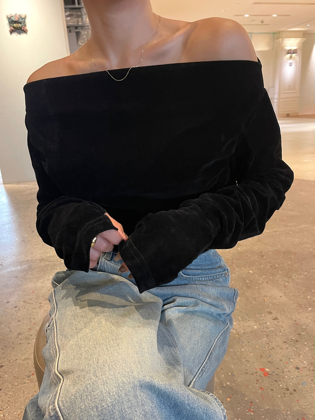 model 155cm / size free