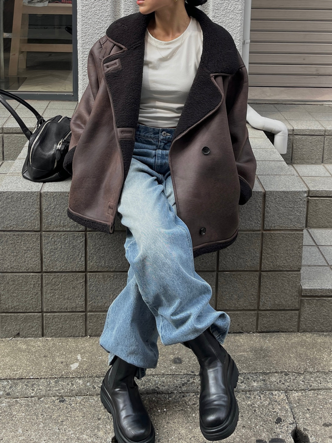 model 155cm / size free