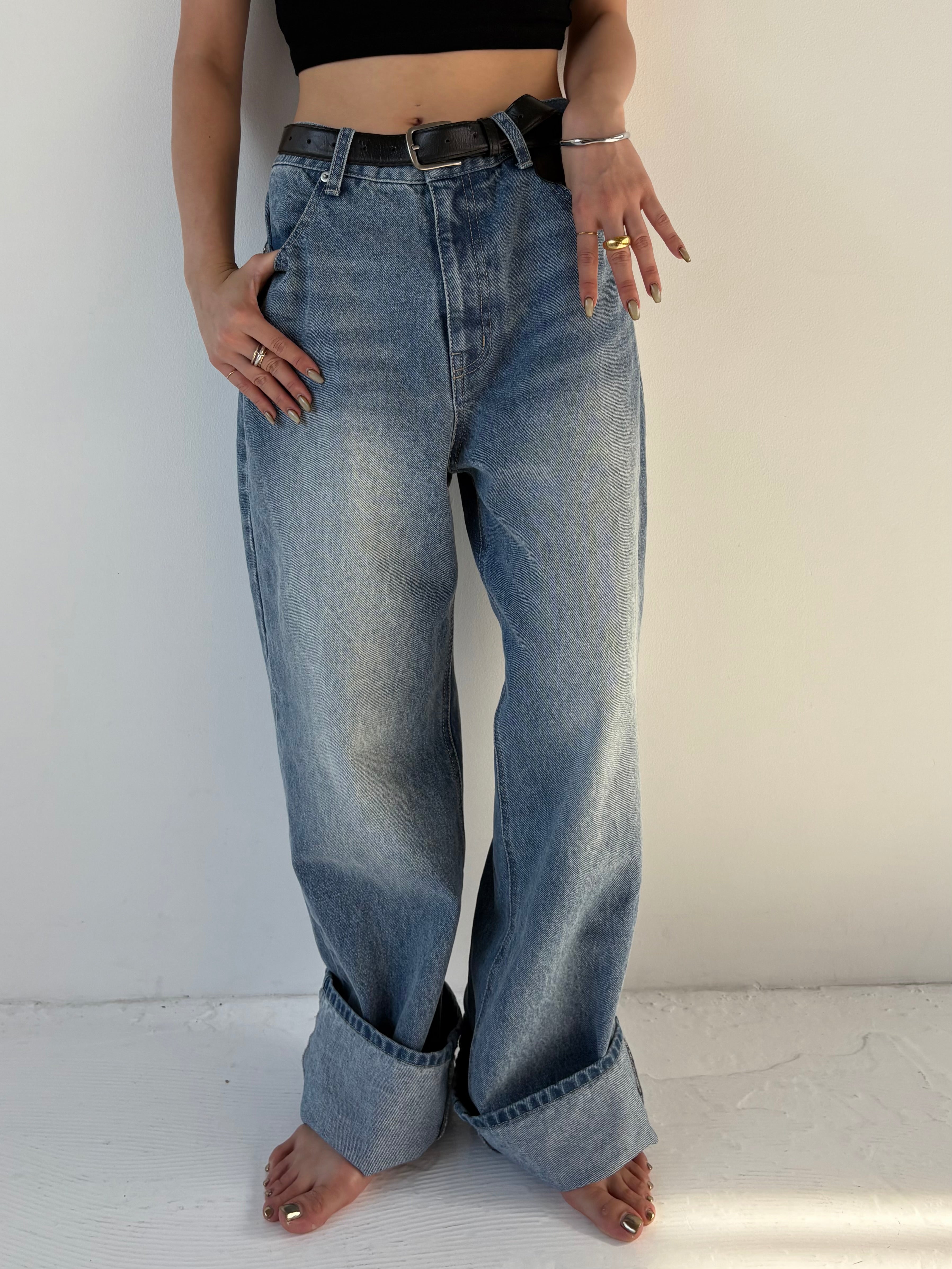 VINTAGE LOOSE STRAIGHT DENIM | efu(エフ)official通販サイト – efu