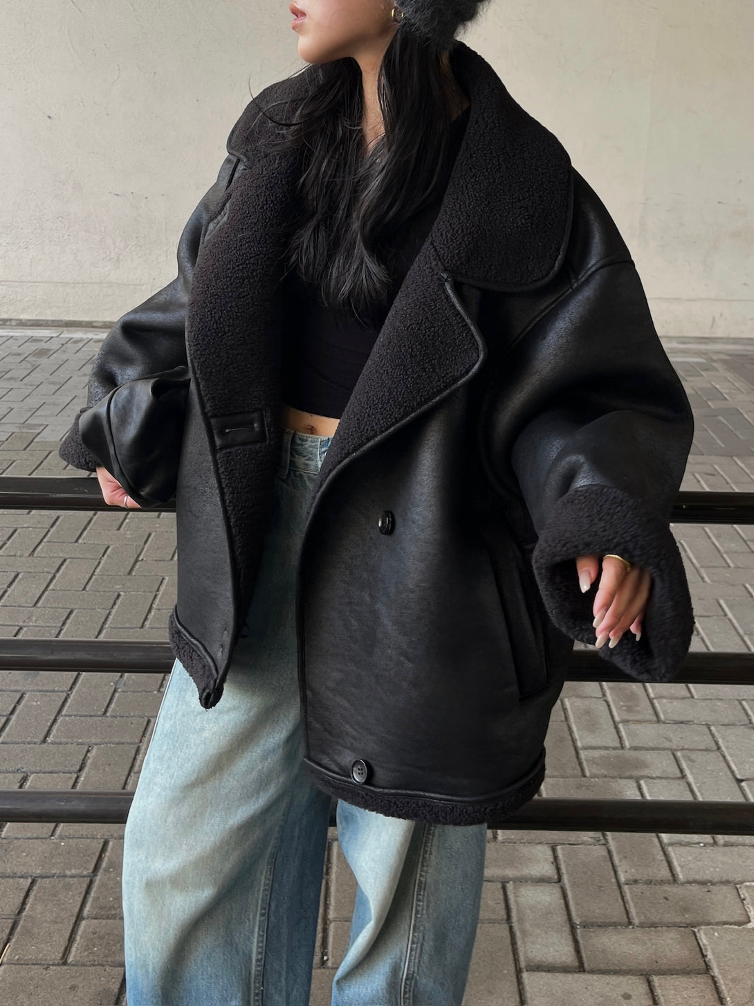 model 155cm / size free