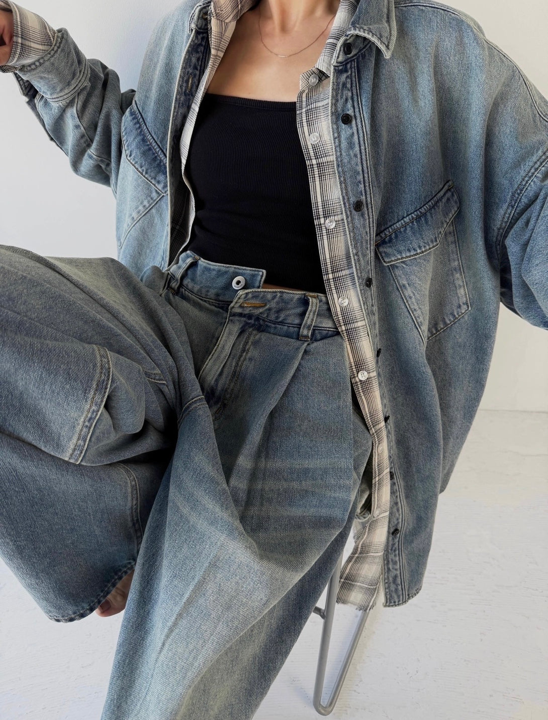 model 155cm / size free