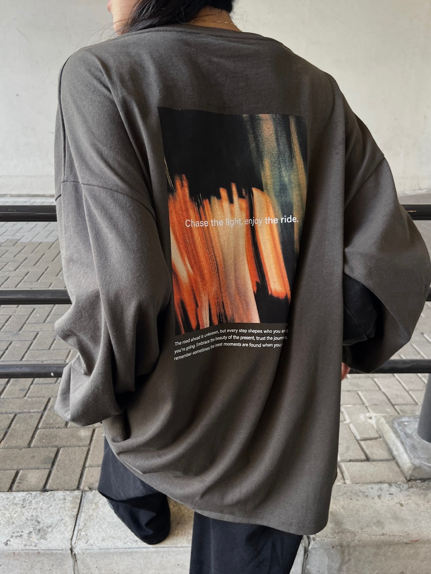 LIGHT TRAIL LONG SLEEVE TEE | efu(エフ)official通販サイト