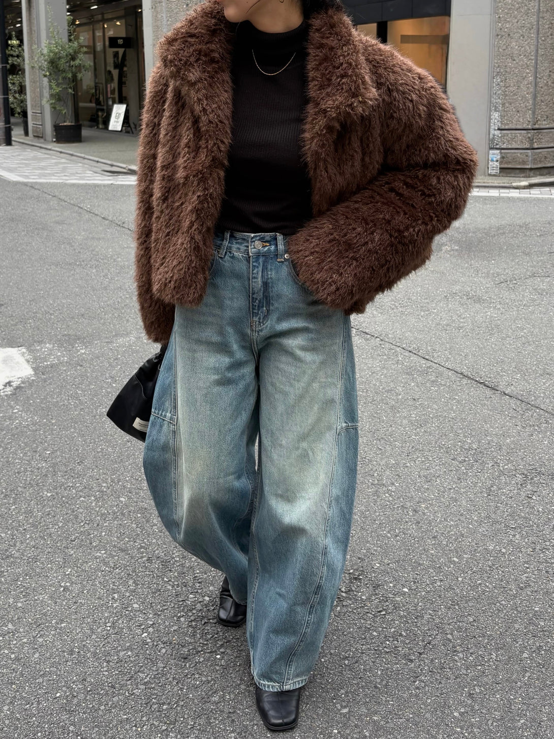 model 160cm / size free