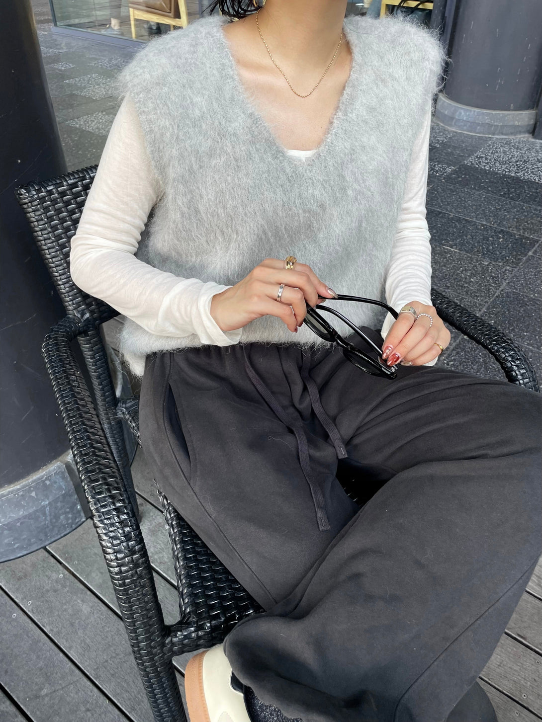 model 160cm / size free