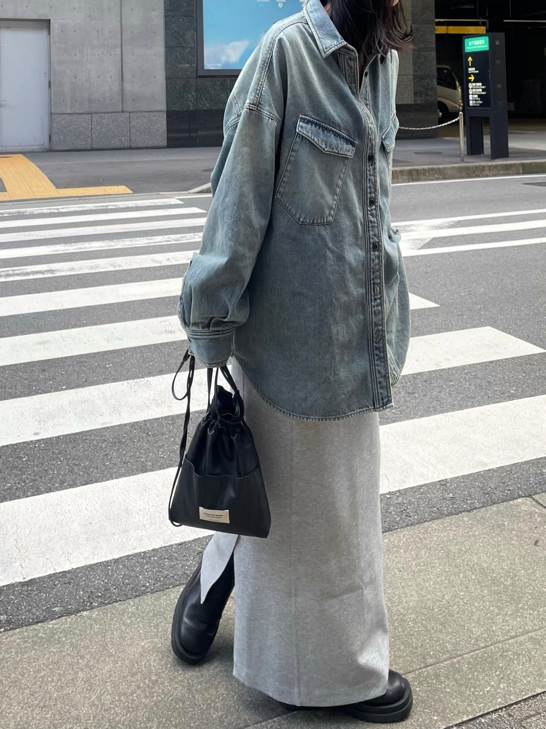 model 160cm / size free