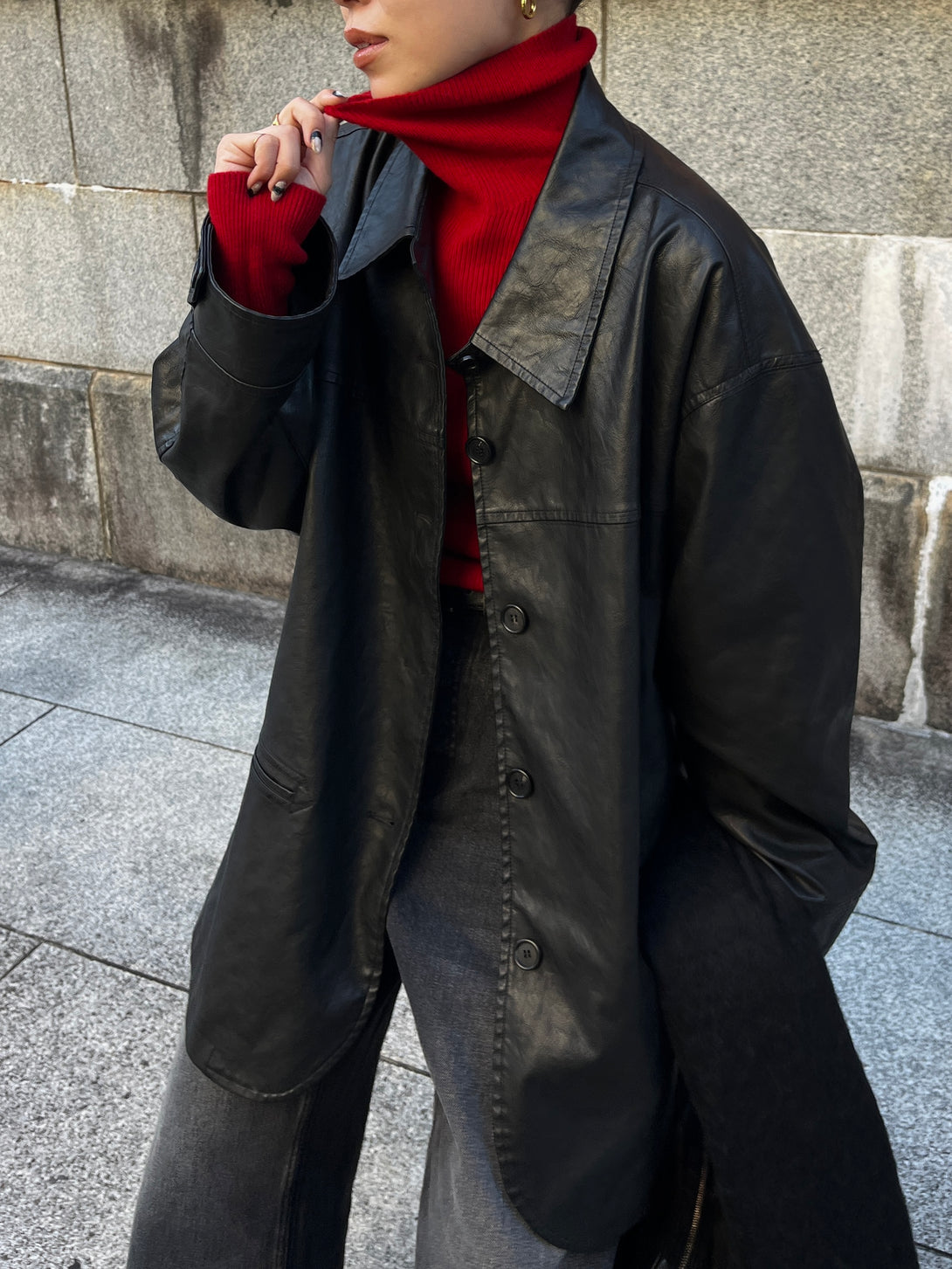 model 155cm / size free