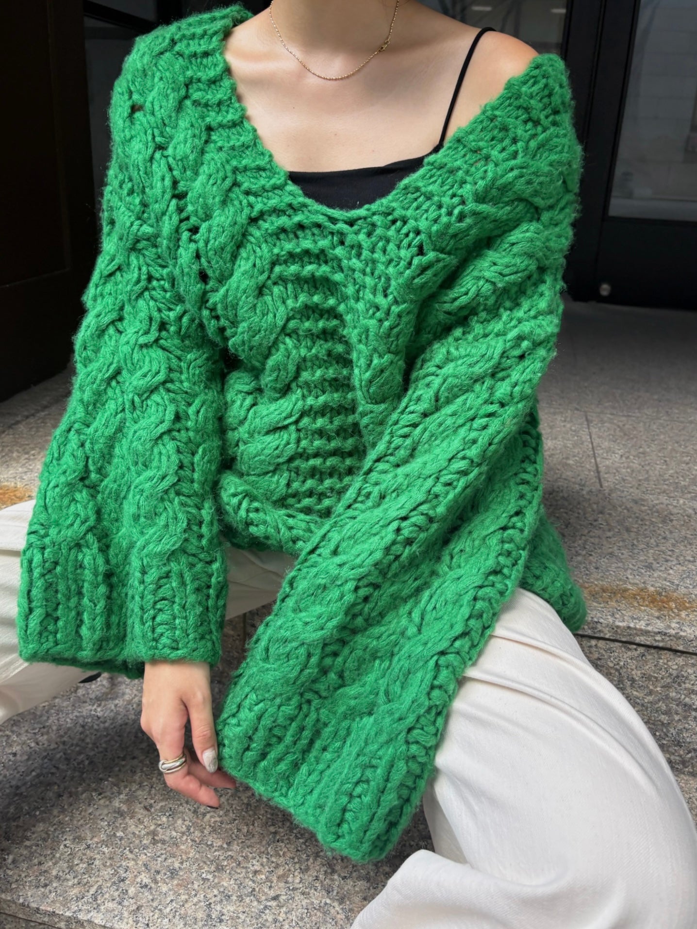 efu HAND CABLE KNIT ニット セーター HAND CABLE KNIT | efu(エフ)official通販サイト – efu official