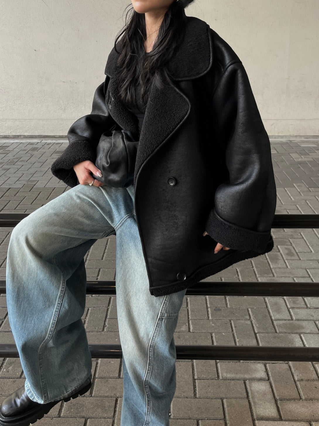 model 155cm / size free