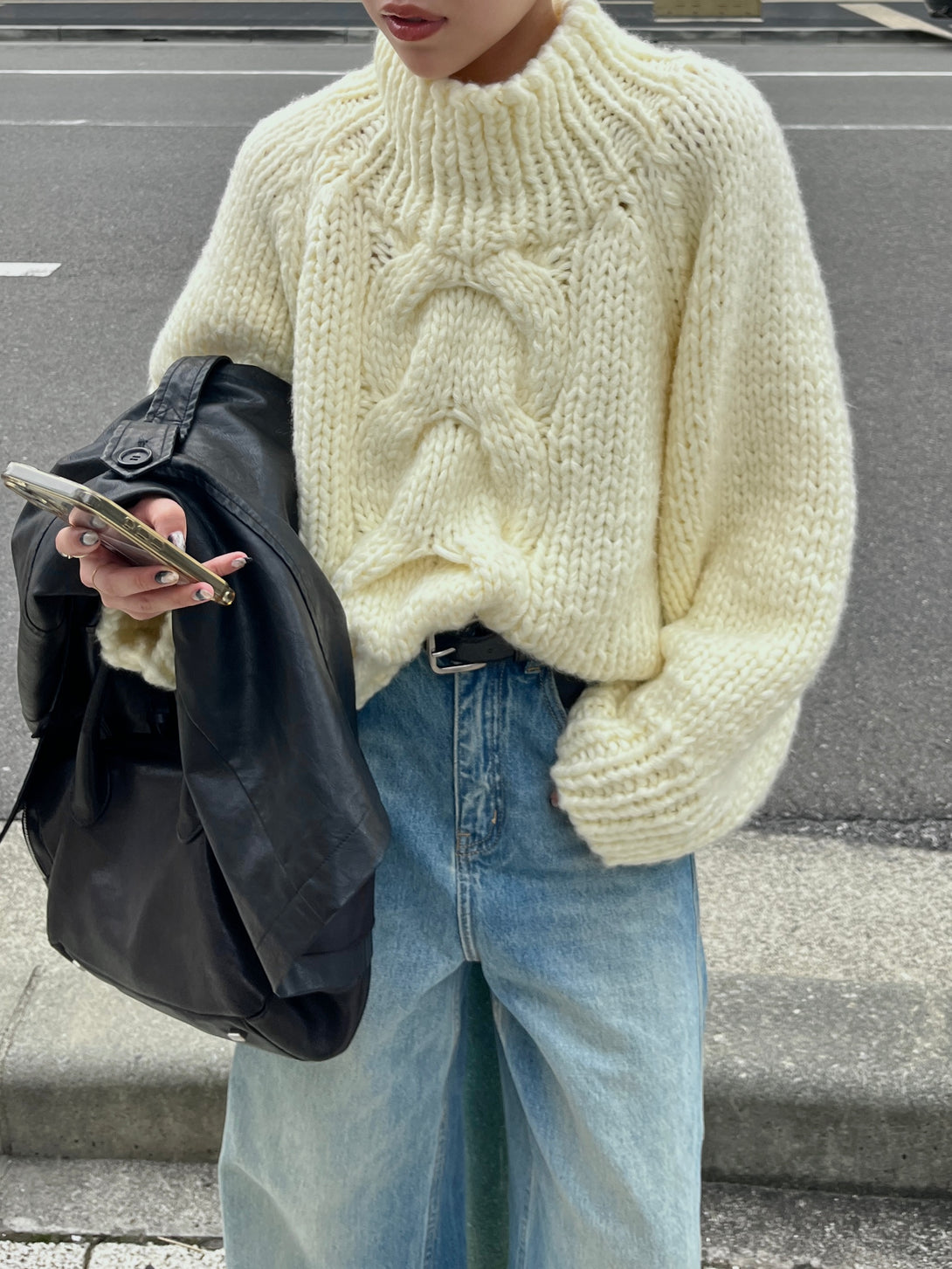 model 155cm / size free