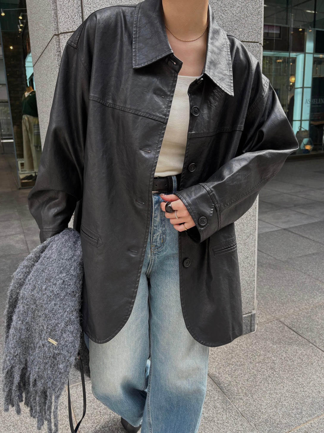 model 160cm / size free