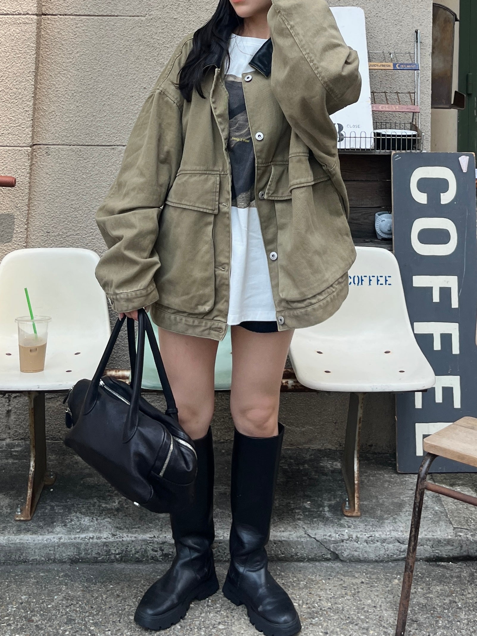 BIG SILHOUETTE HUNTING JACKET | efu(エフ)official通販サイト – efu