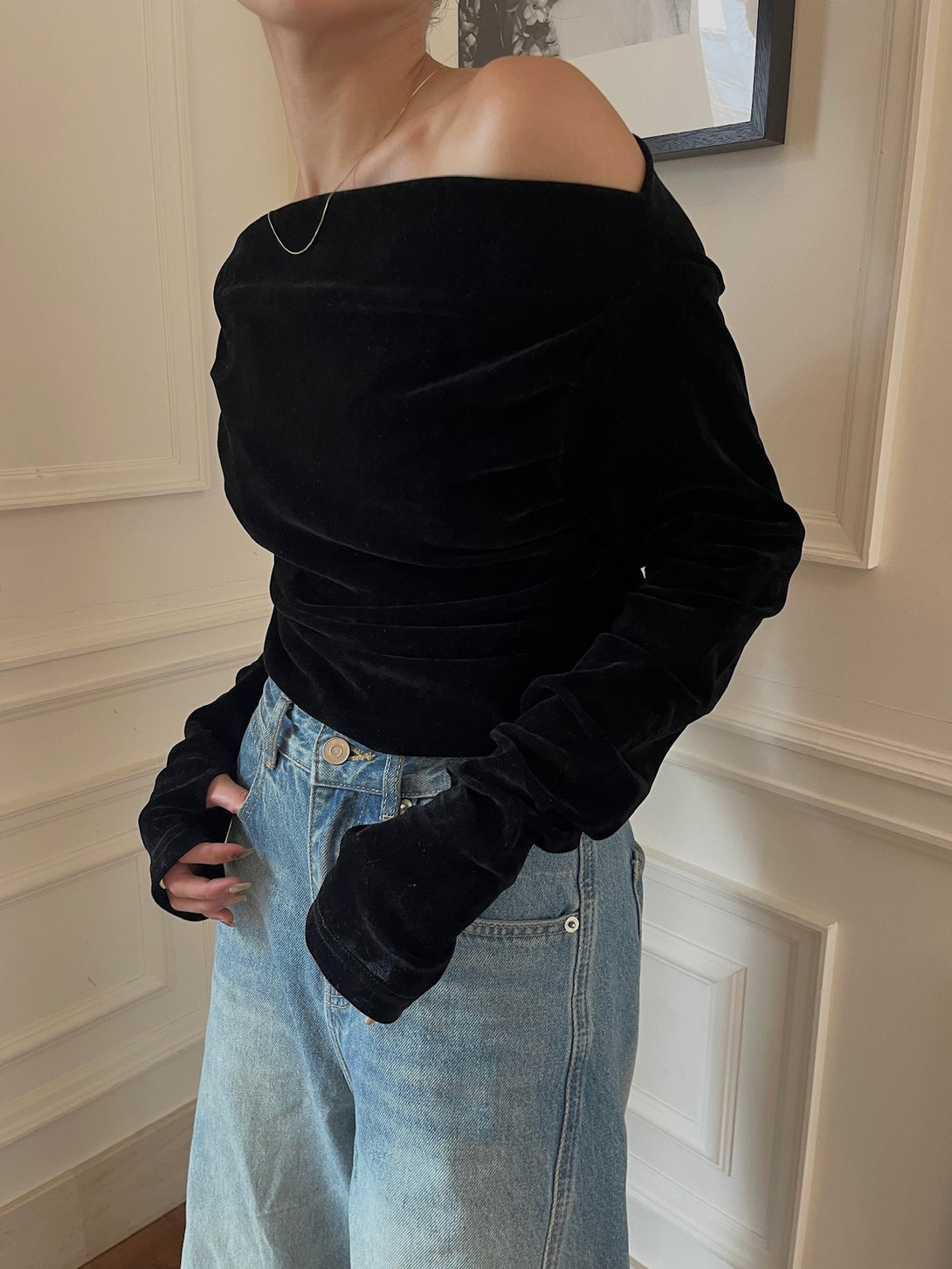 model 155cm / size free