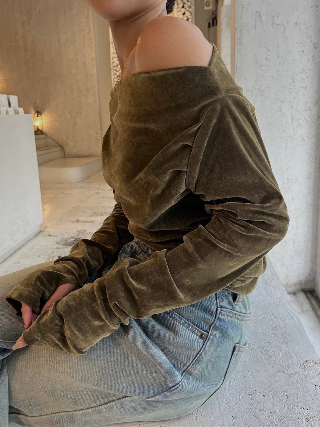 model 155cm / size free