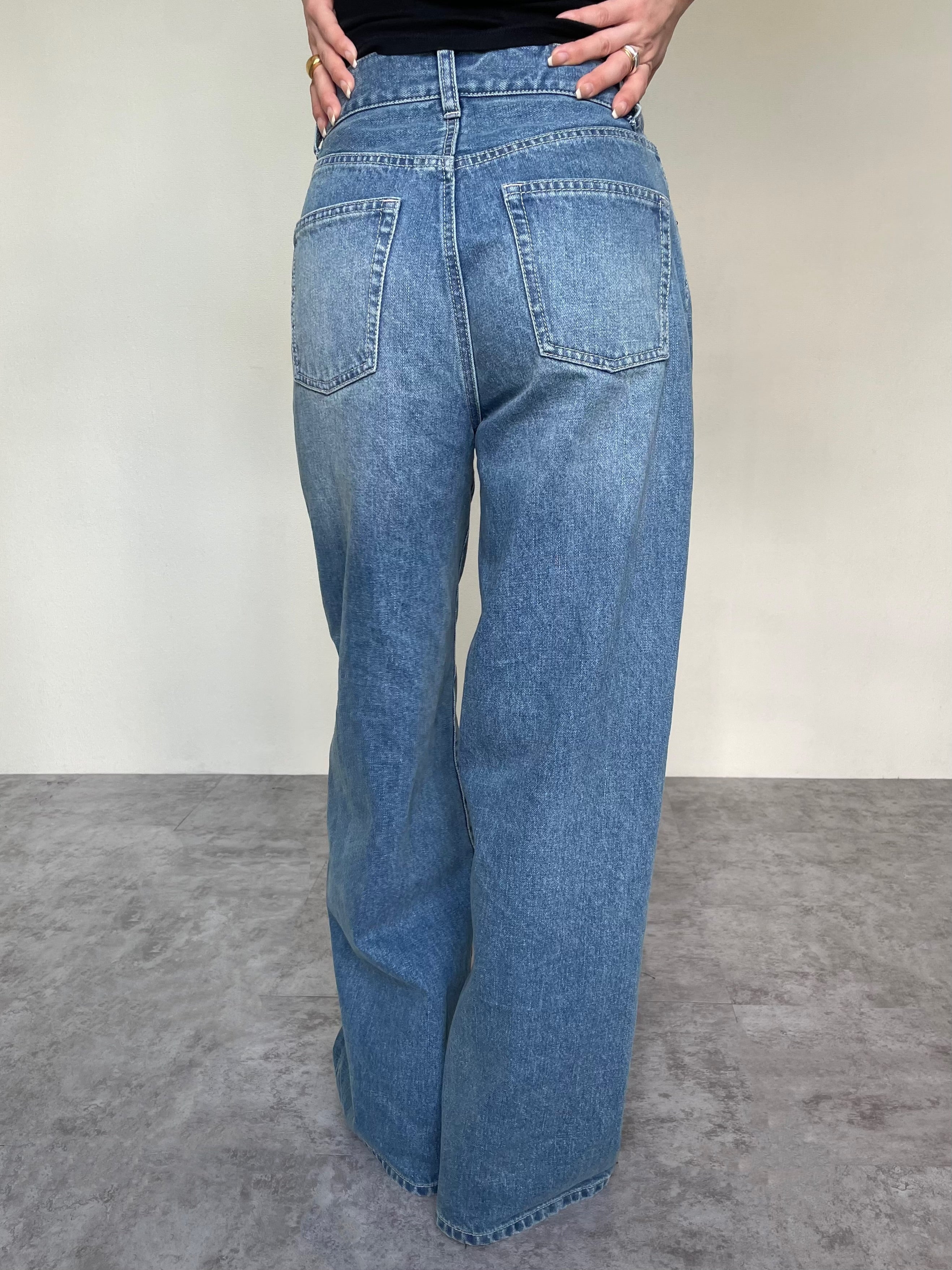 efu エフ HIGH WAIST SLIM WIDE DENIM HIGH WAIST SLIM WIDE DENIM | efu(エフ)official通販サイト