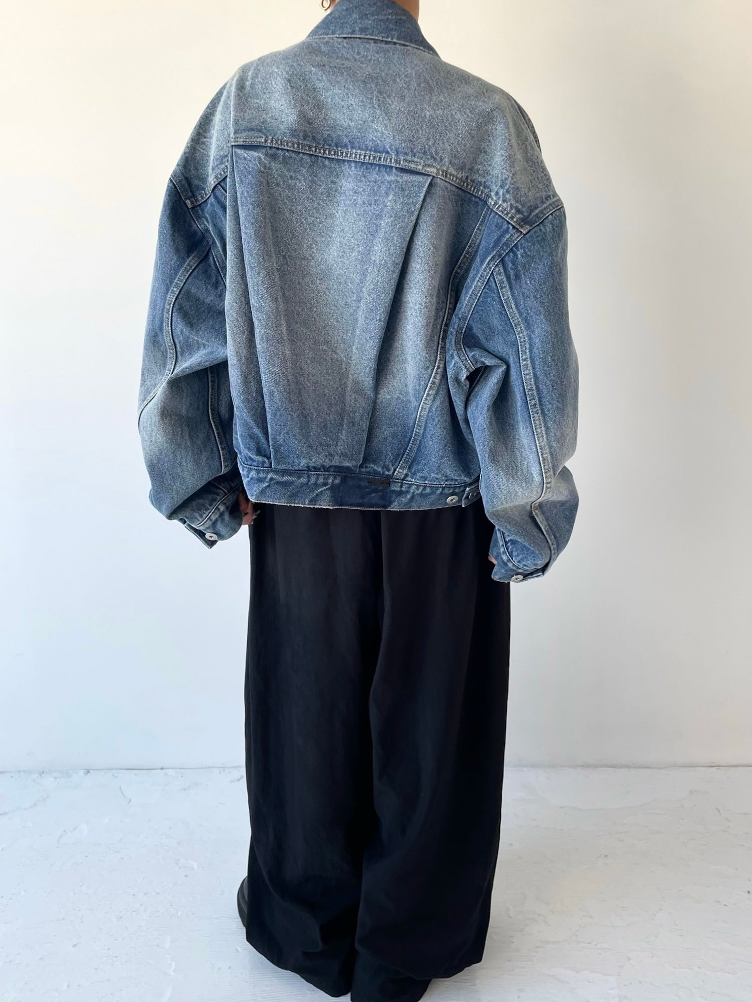 VINTAGE WIDE DENIM JACKET | efu(エフ)official通販サイト – efu official