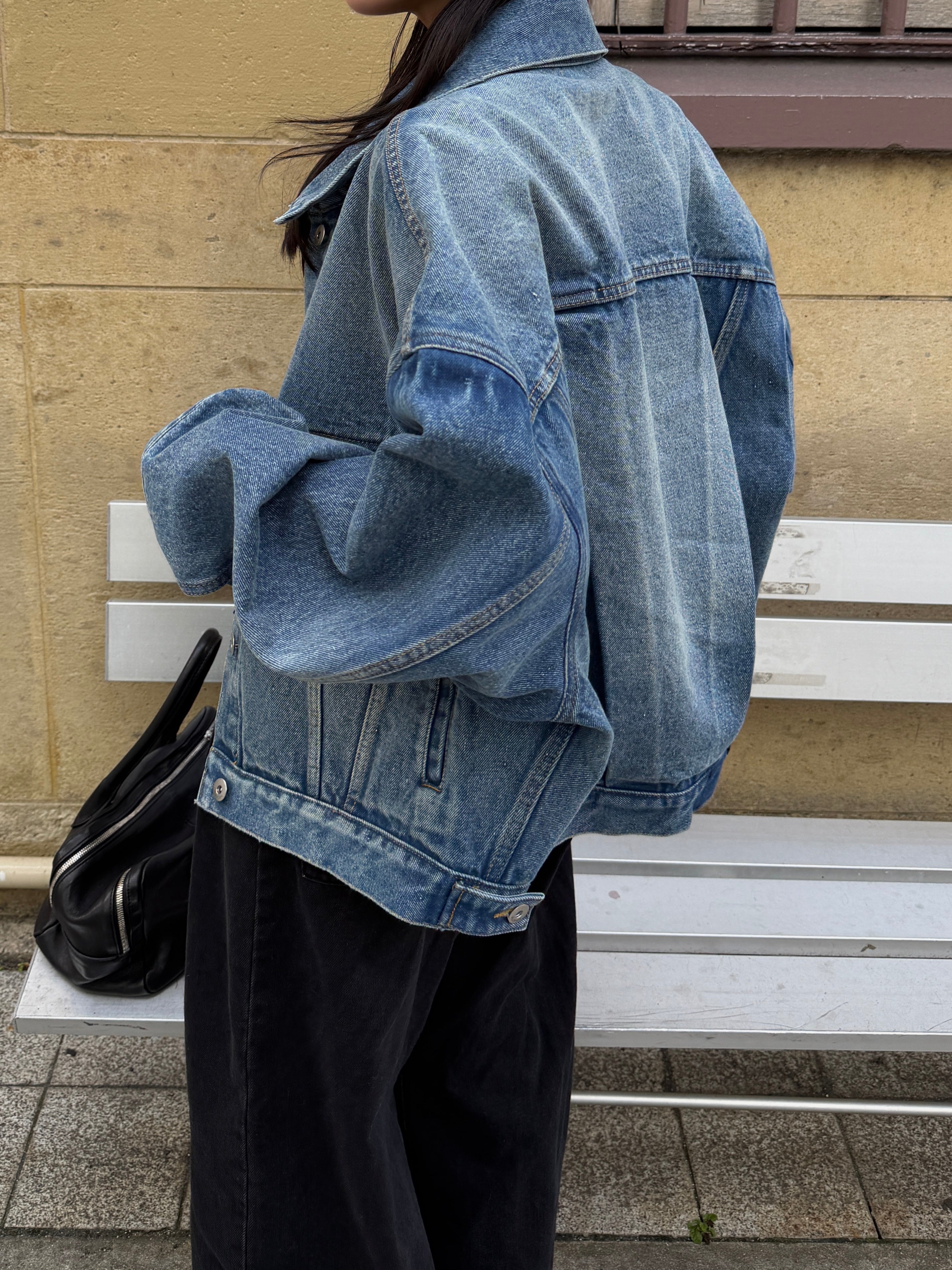 VINTAGE WIDE DENIM JACKET | efu(エフ)official通販サイト – efu official