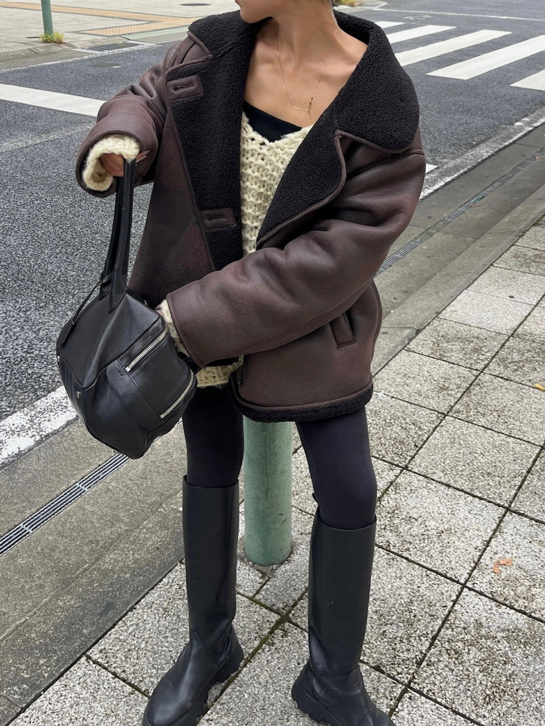model 155cm / size free