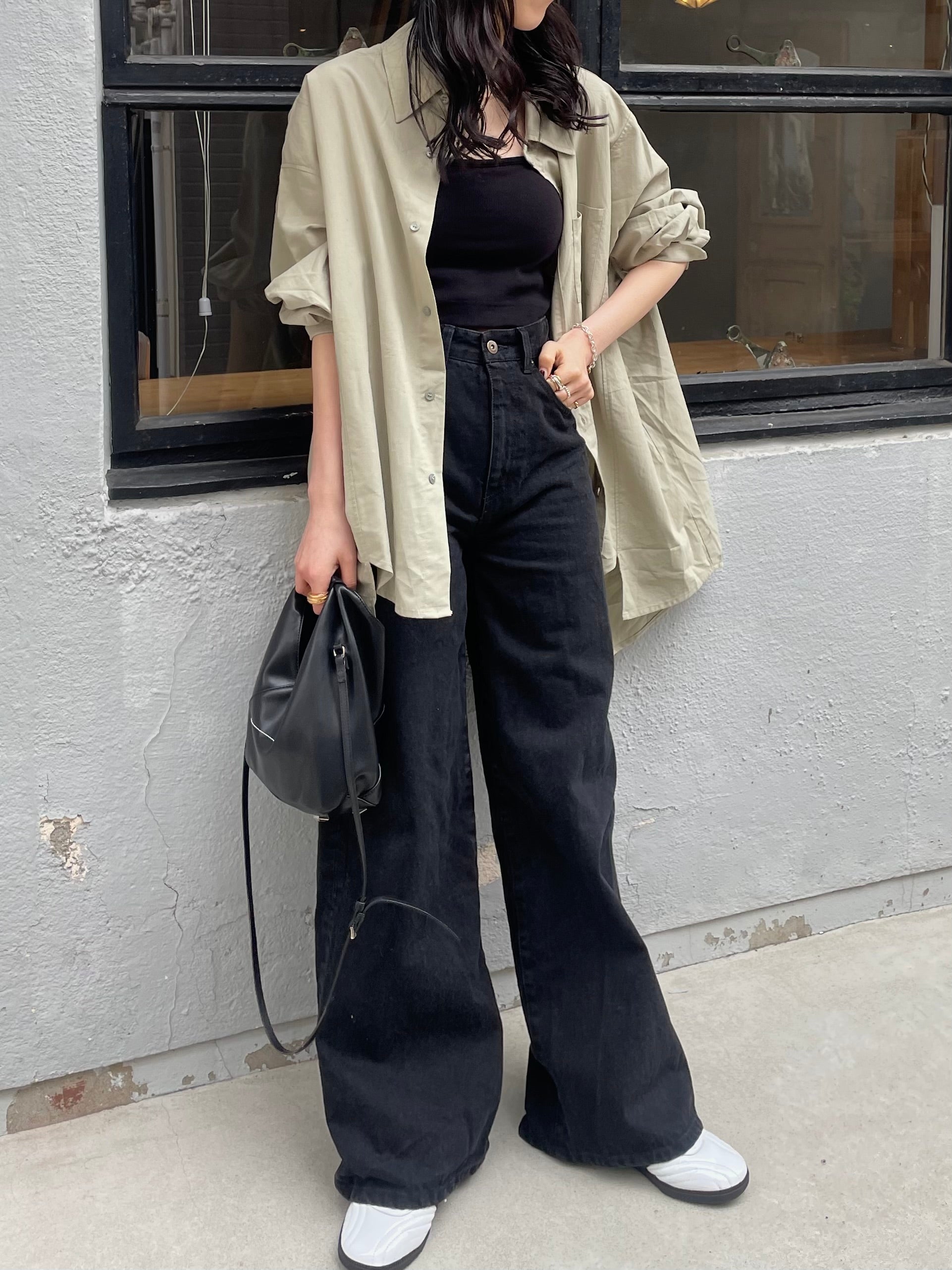 efu エフ HIGH WAIST SLIM WIDE DENIM HIGH WAIST SLIM WIDE DENIM | efu(エフ)official通販サイト