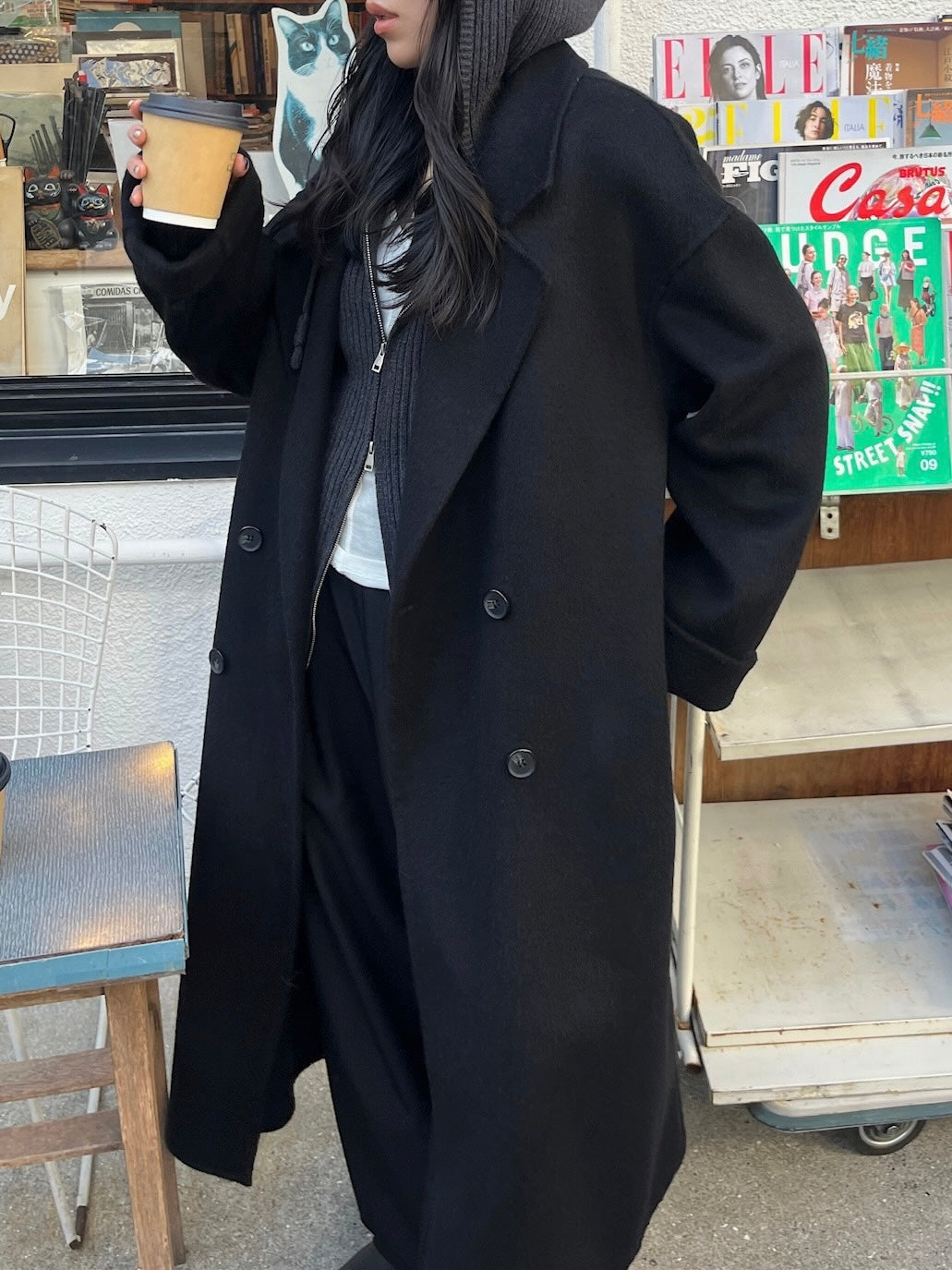 model 155cm / size free