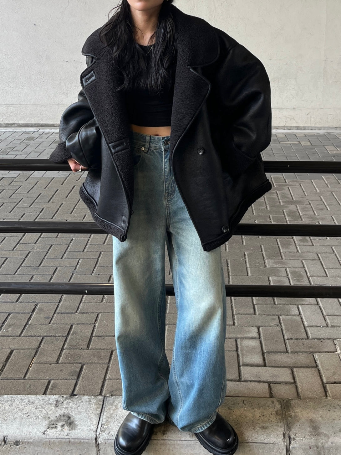 model 155cm / size free