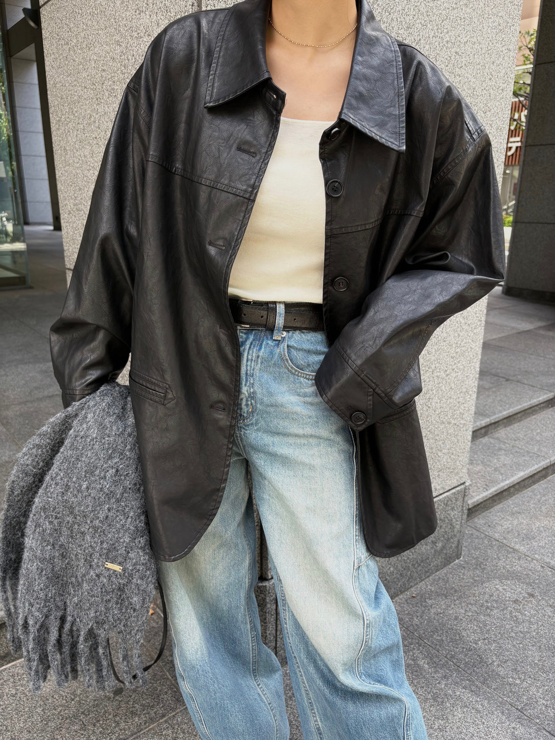 model 160cm / size free