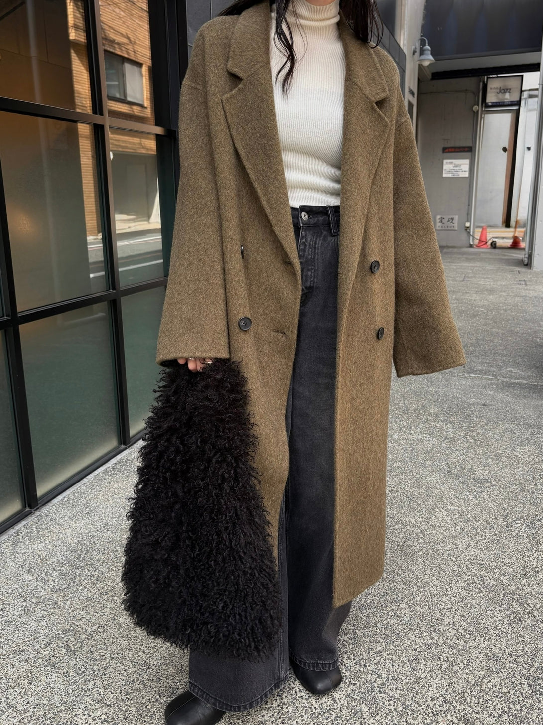 model 160cm / size free