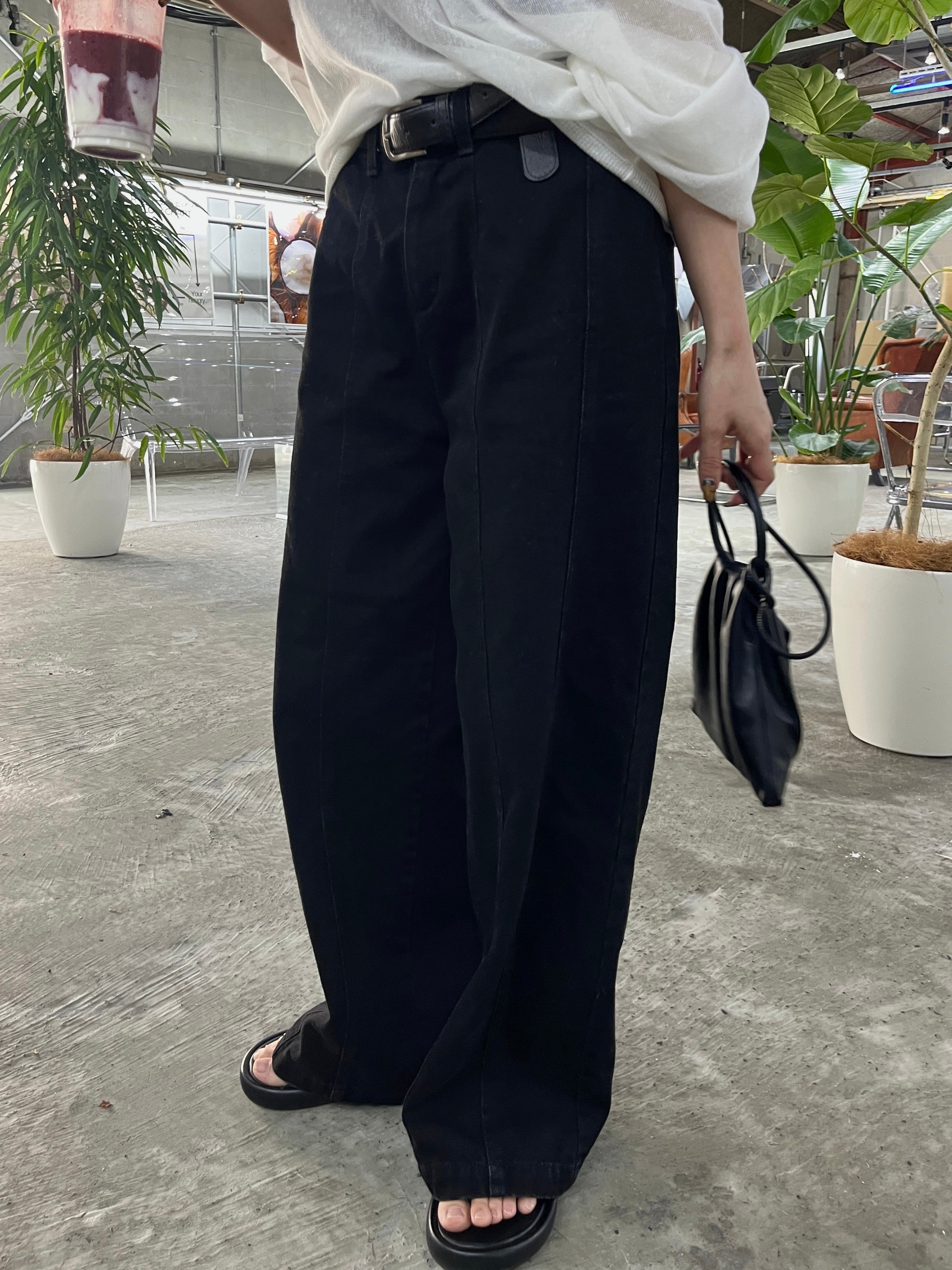 CURVED BLACK DENIM | efu(エフ)official通販サイト – efu official