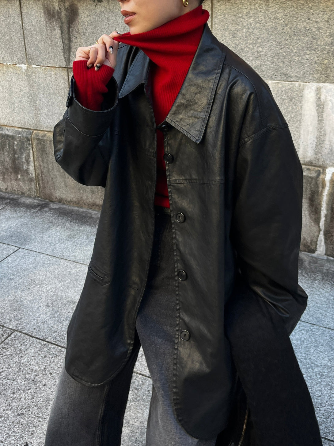 model 155cm / size free