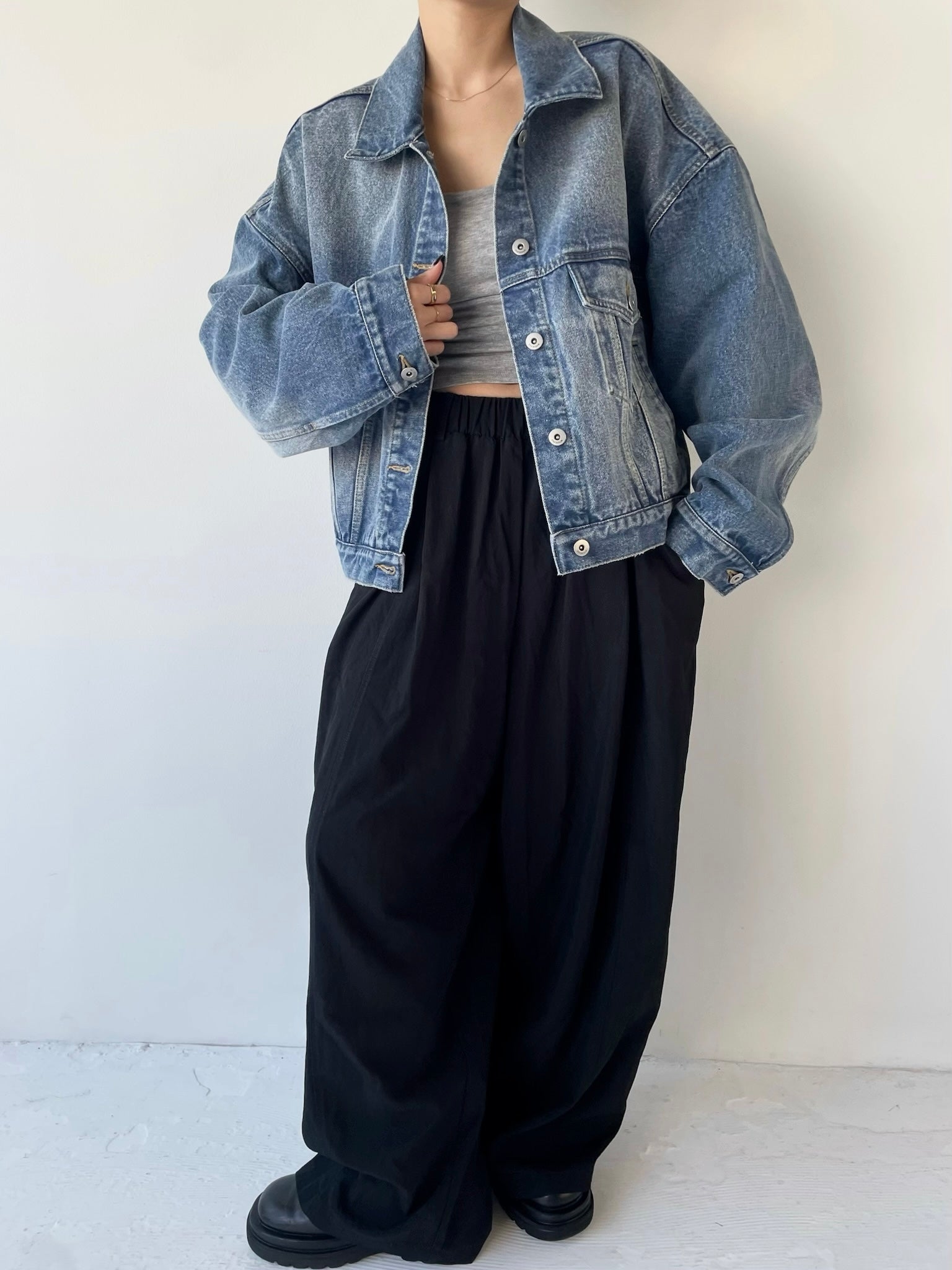 VINTAGE WIDE DENIM JACKET | efu(エフ)official通販サイト – efu official