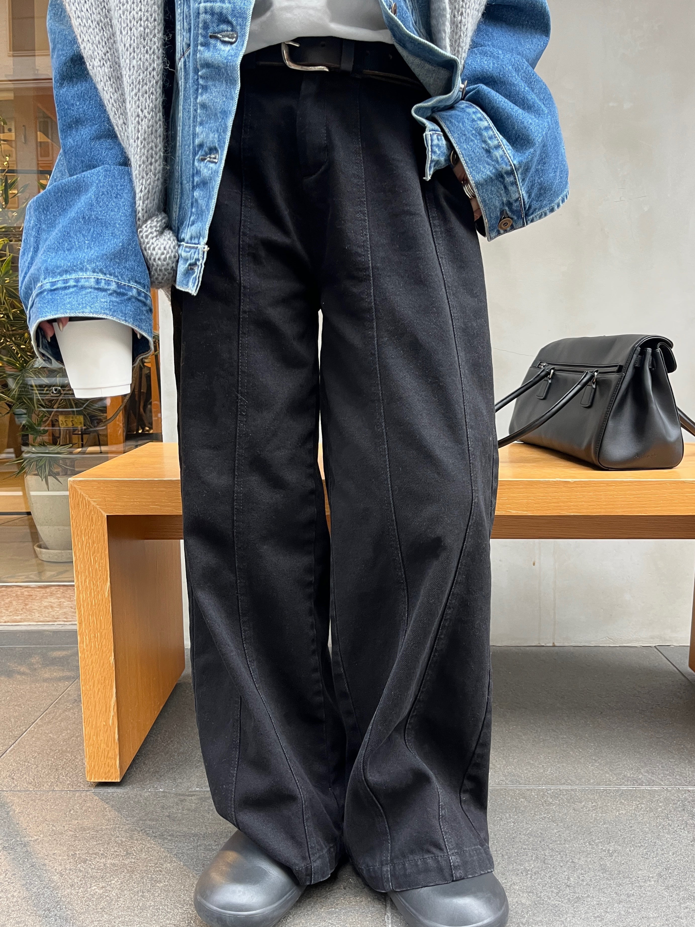 CURVED BLACK DENIM | efu(エフ)official通販サイト – efu official