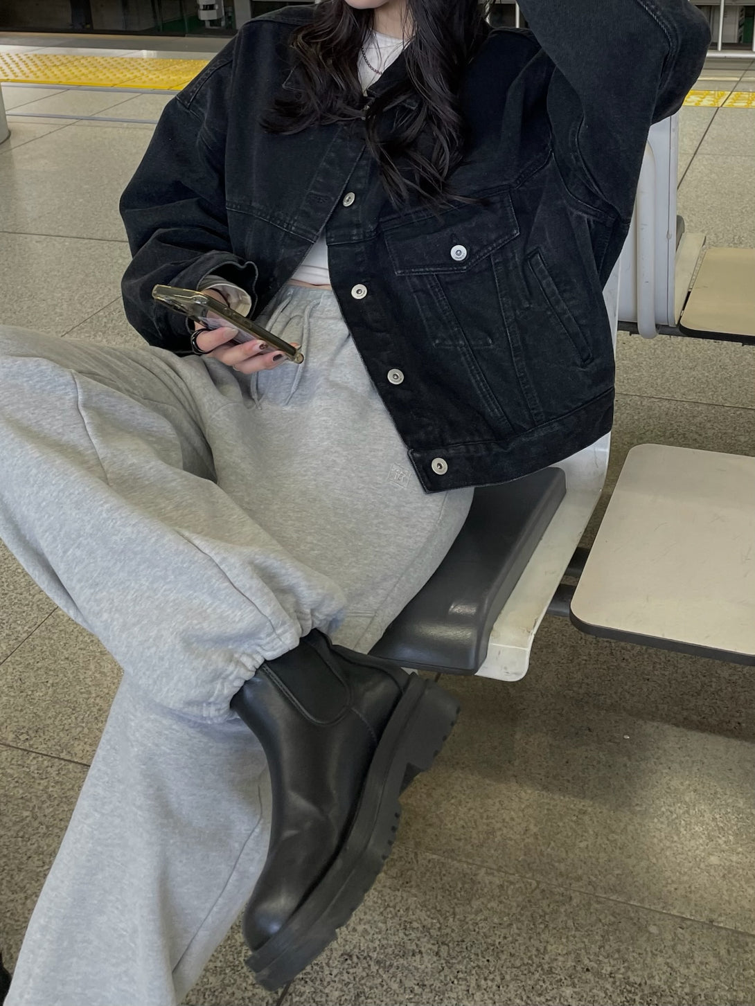 model 160cm / size free