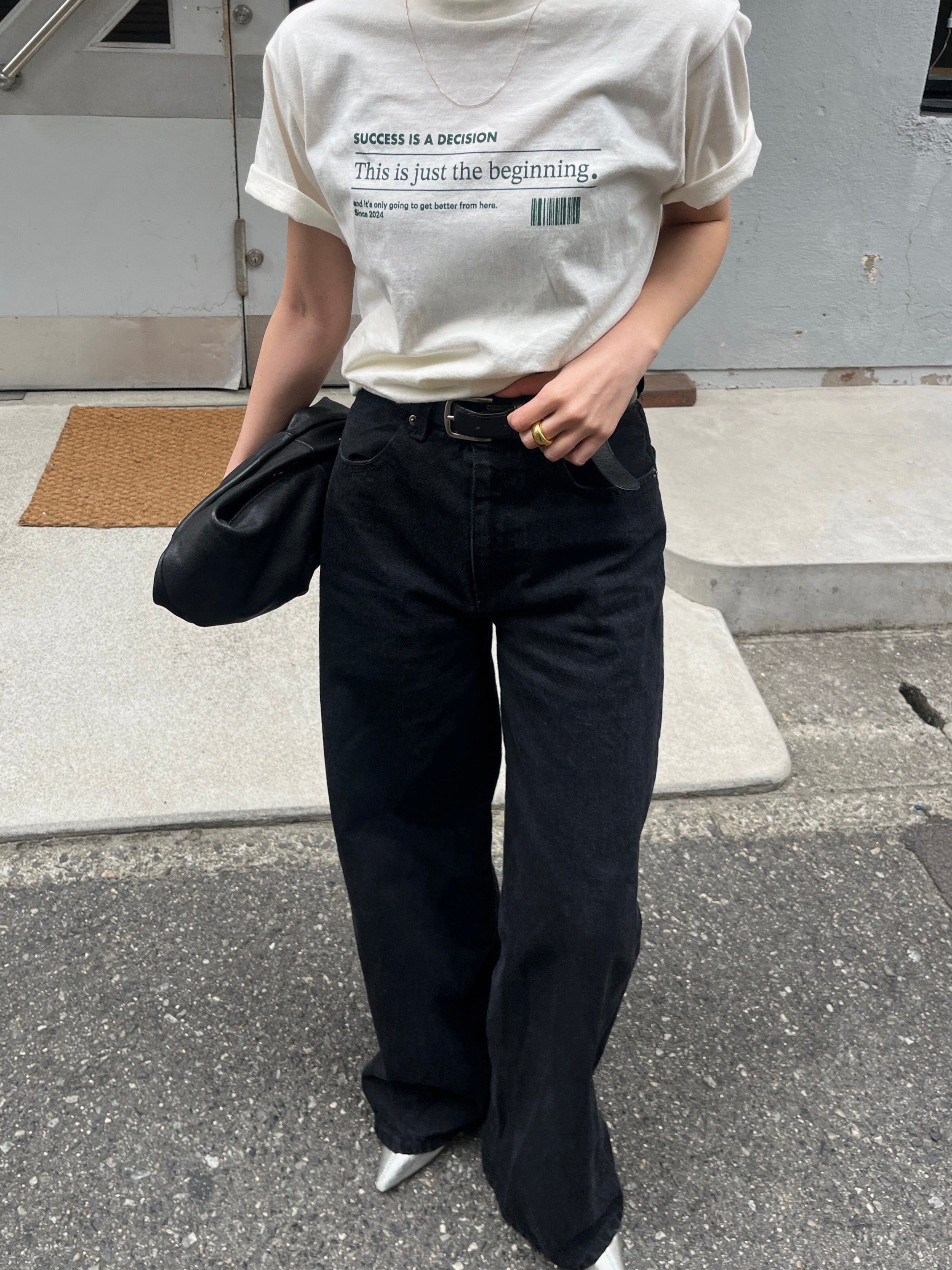 efu エフ HIGH WAIST SLIM WIDE DENIM HIGH WAIST SLIM WIDE DENIM | efu(エフ)official通販サイト