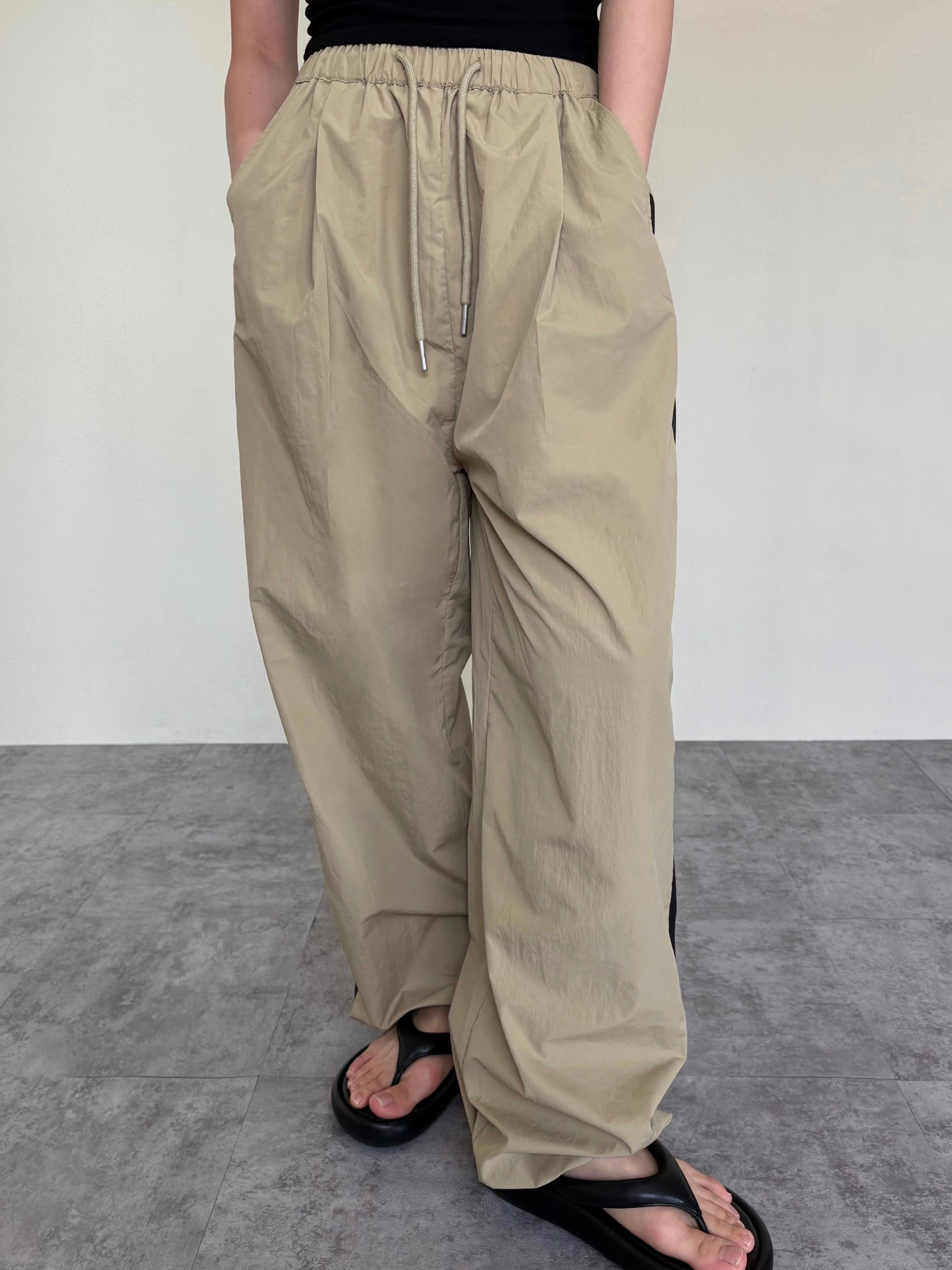 ナイロン ラインパンツ efu SIDE LINE NYLON PANTS | efu(エフ)official通販サイト – efu